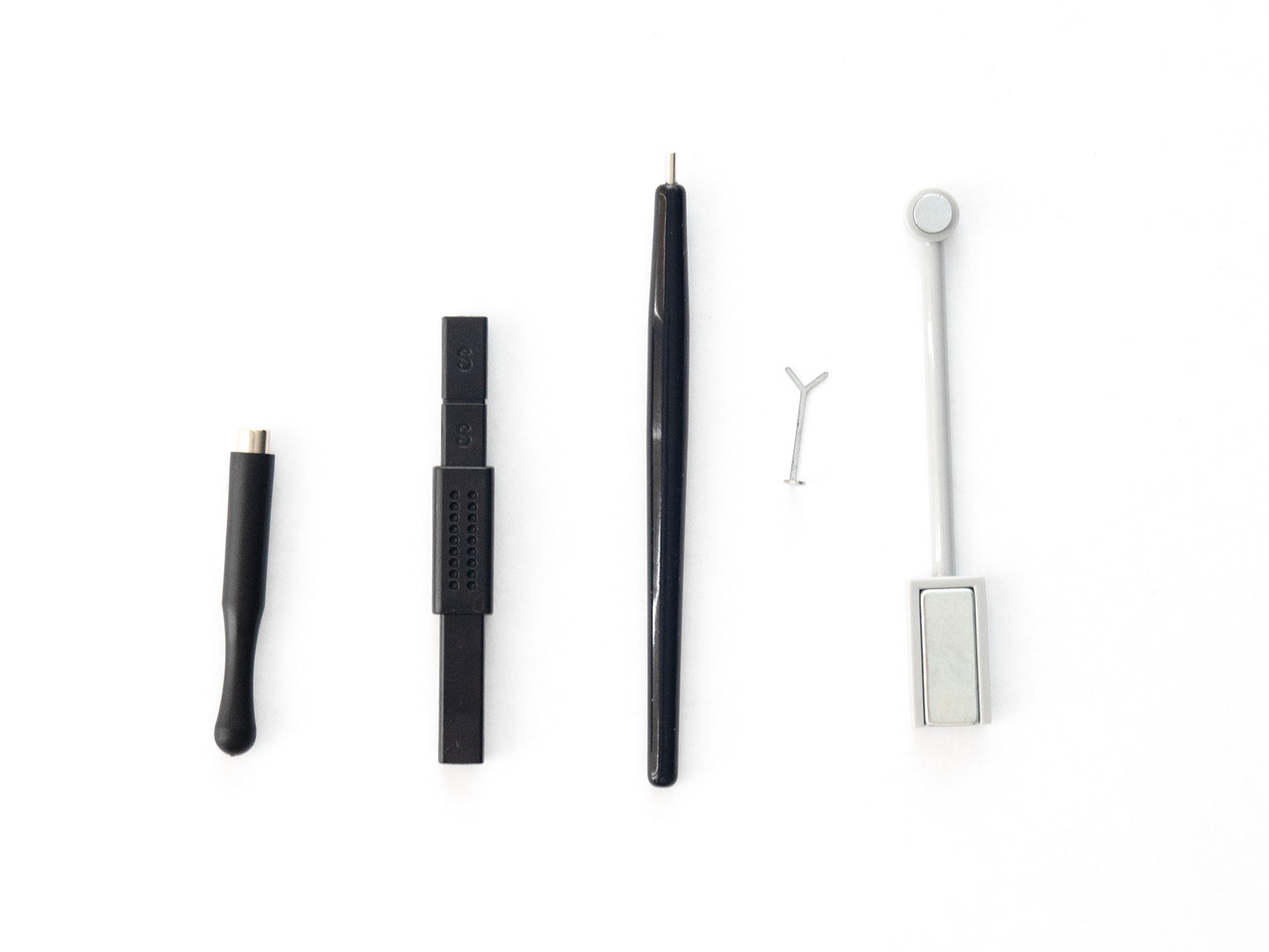 Cat Eye Nail Magnet Tool Set – Cat Eye Gel Magnet, Magnetic Beads Wand & Y-Shape Love Clip for 3D Nail Art