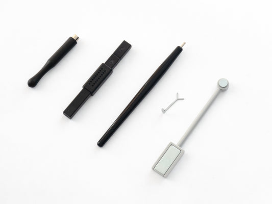 Cat Eye Nail Magnet Tool Set – Cat Eye Gel Magnet, Magnetic Beads Wand & Y-Shape Love Clip for 3D Nail Art