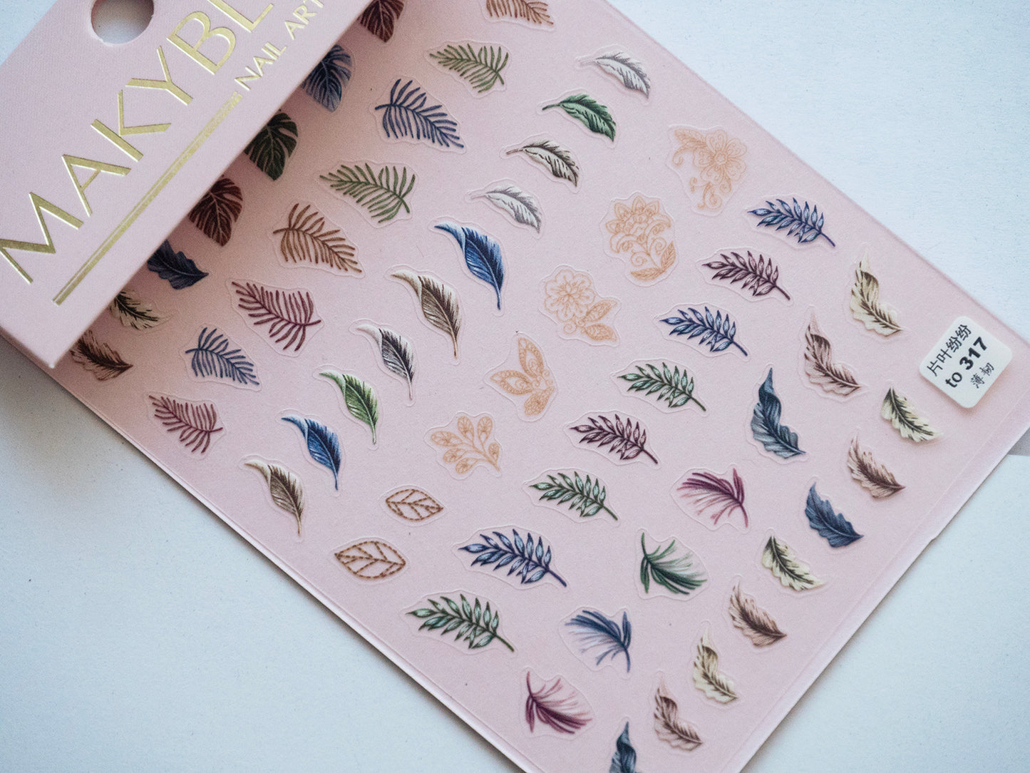 Tribal Pattern, Geometric Boho & Feather Ultra Thin Nail Decals | Peel Off Nail Art Stickers