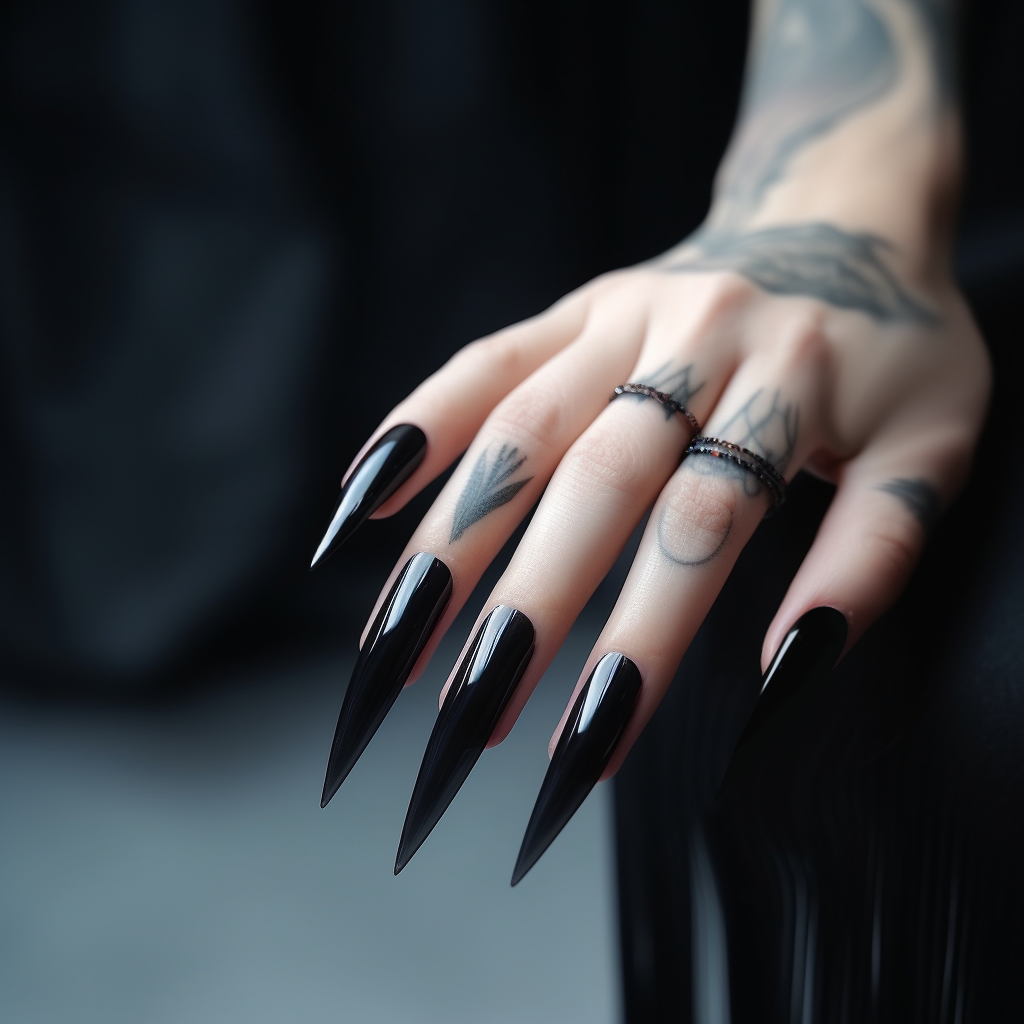 15ml Pure Black and White Nail Gel Polish