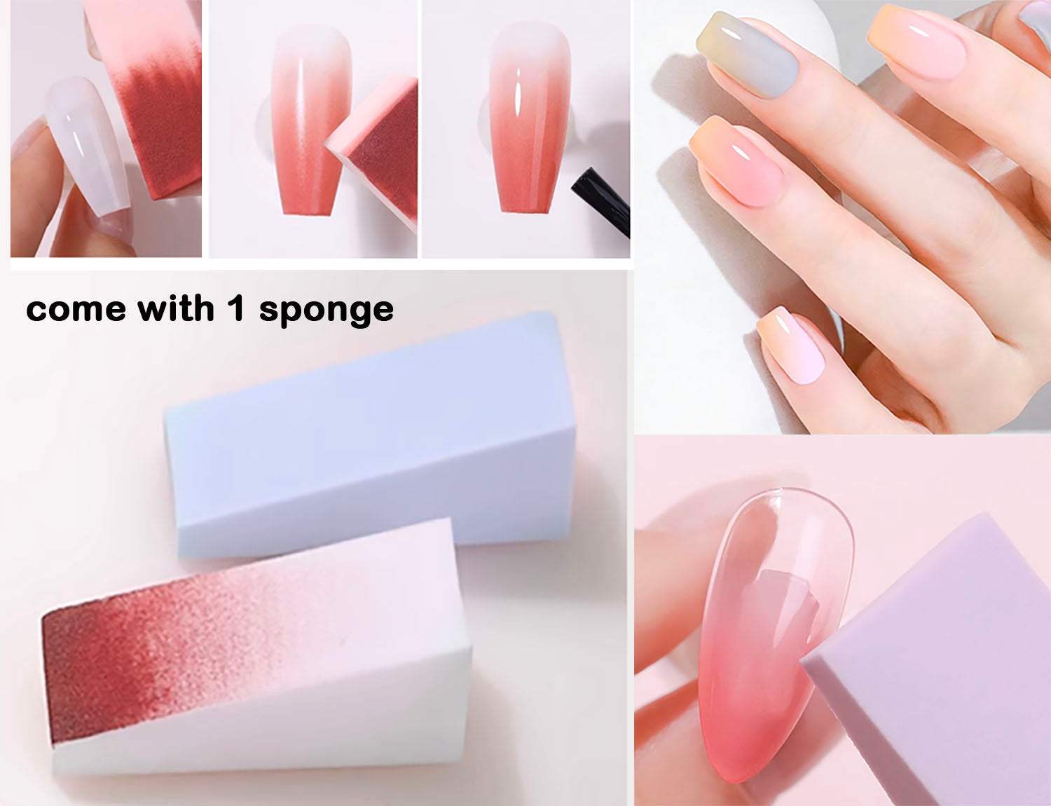 5ml Vivid Gradient Painting Nail Gel/ Dopamine Bright Ombre Strong Coverage Creamy Gels for Nails/ Paint paipai Gels Manicure