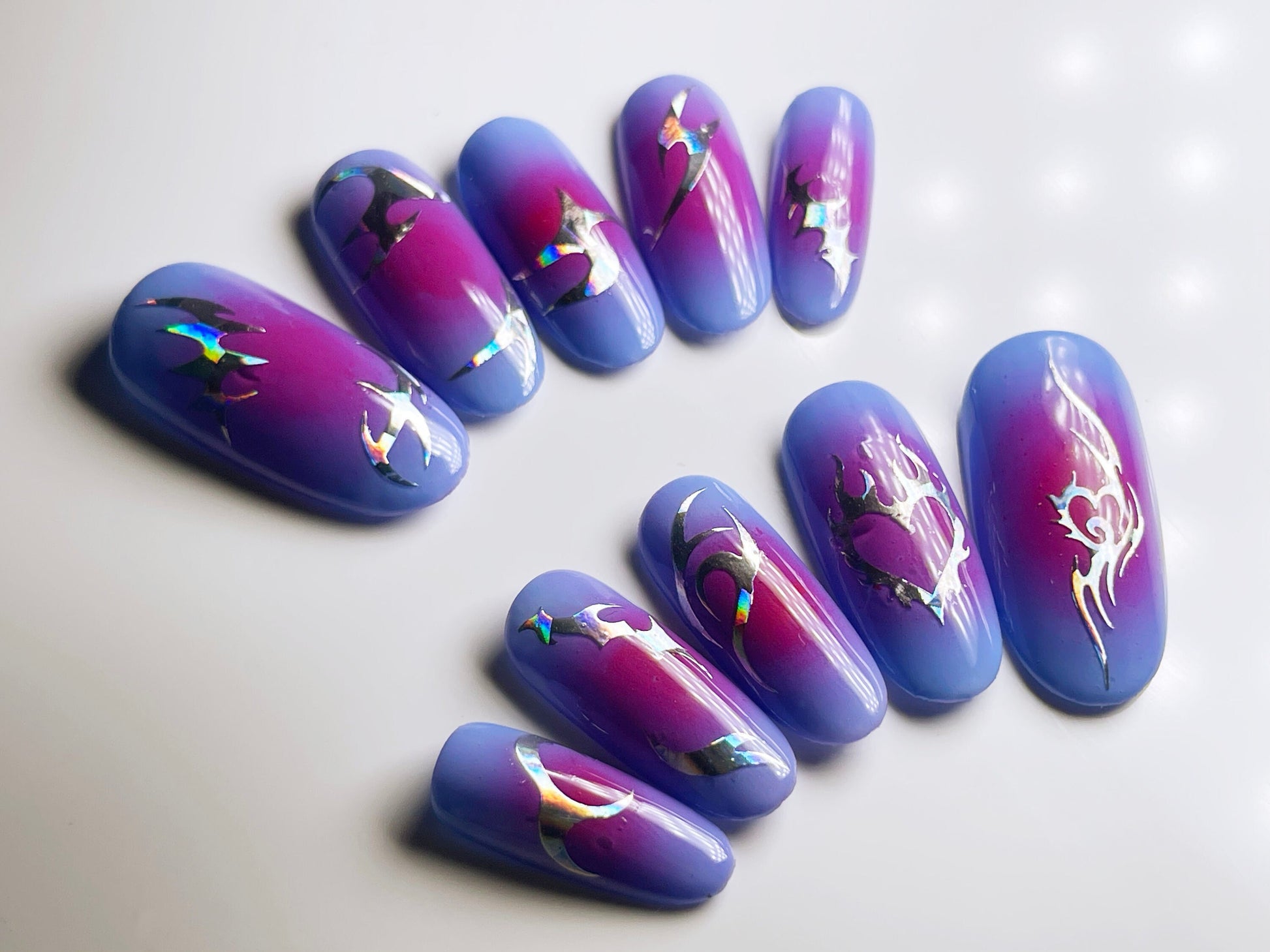 Mechanic Halo Modern Edge Nail sticker