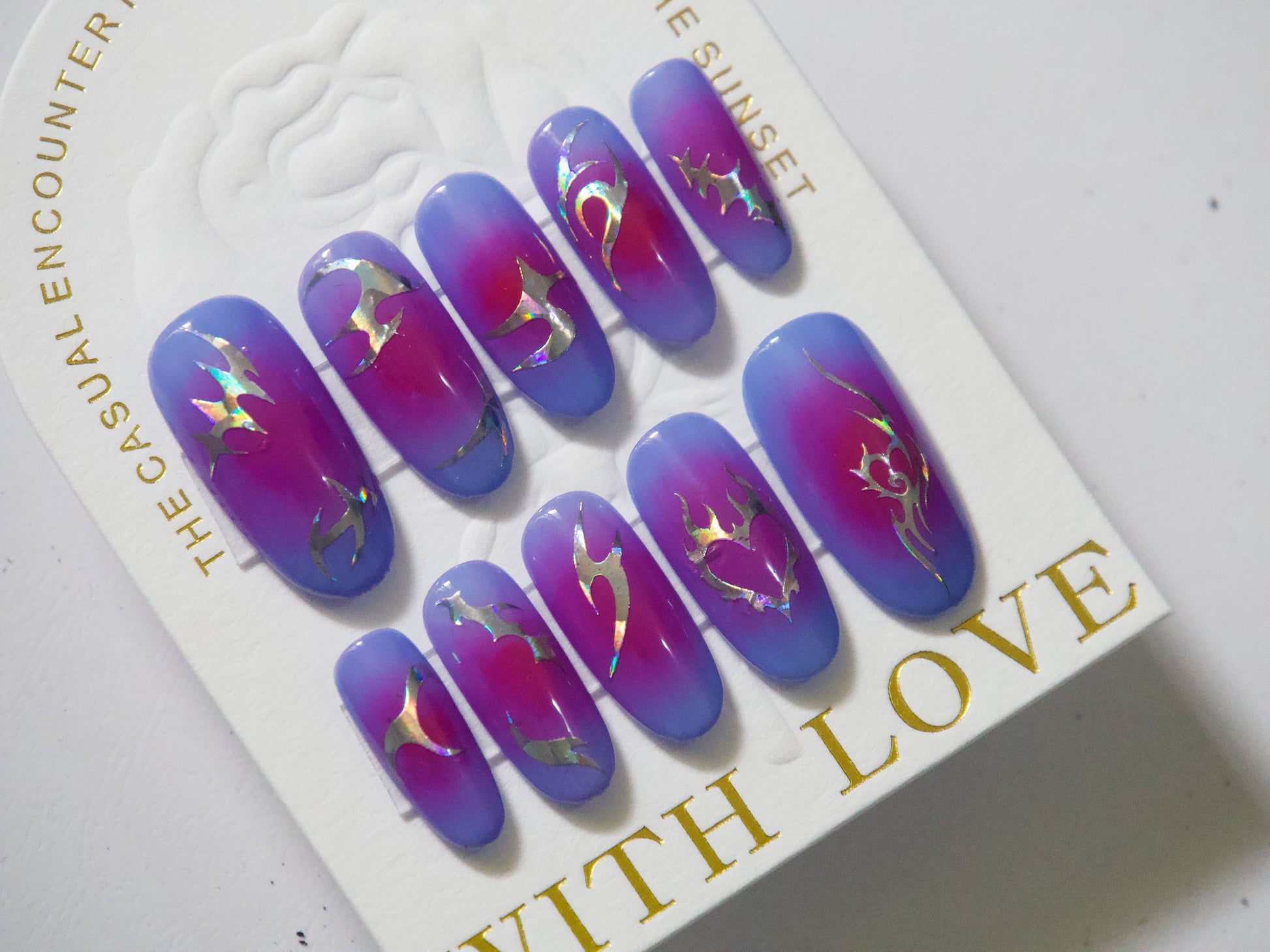 Mechanic Halo Modern Edge Nail sticker