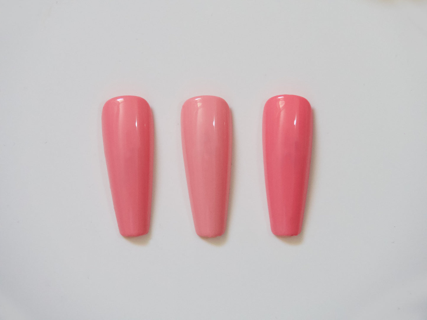 3pcs Barbie Pink Solid Jelly UV Gel Nail Art / Cherry Blossom Sakura Gel Polish/ Pudding Pinky UV Gels Creamy Gel Manicure Pedicure