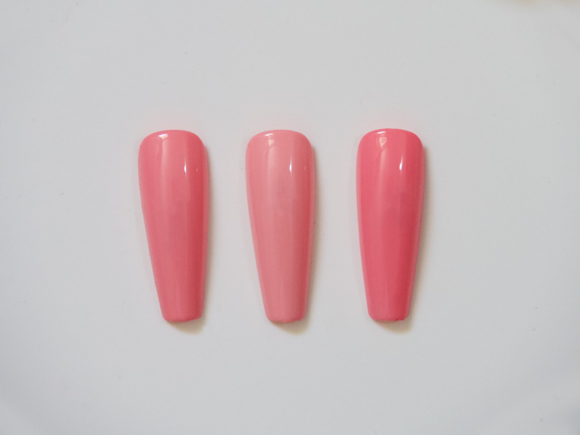 3pcs Barbie Pink Solid Jelly UV Gel Nail Art / Cherry Blossom Sakura Gel Polish/ Pudding Pinky UV Gels Creamy Gel Manicure Pedicure