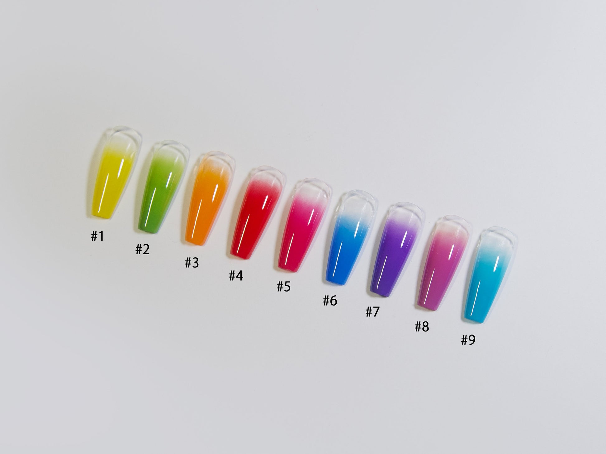 5ml Vivid Gradient Painting Nail Gel/ Dopamine Bright Ombre Strong Coverage Creamy Gels for Nails/ Paint paipai Gels Manicure