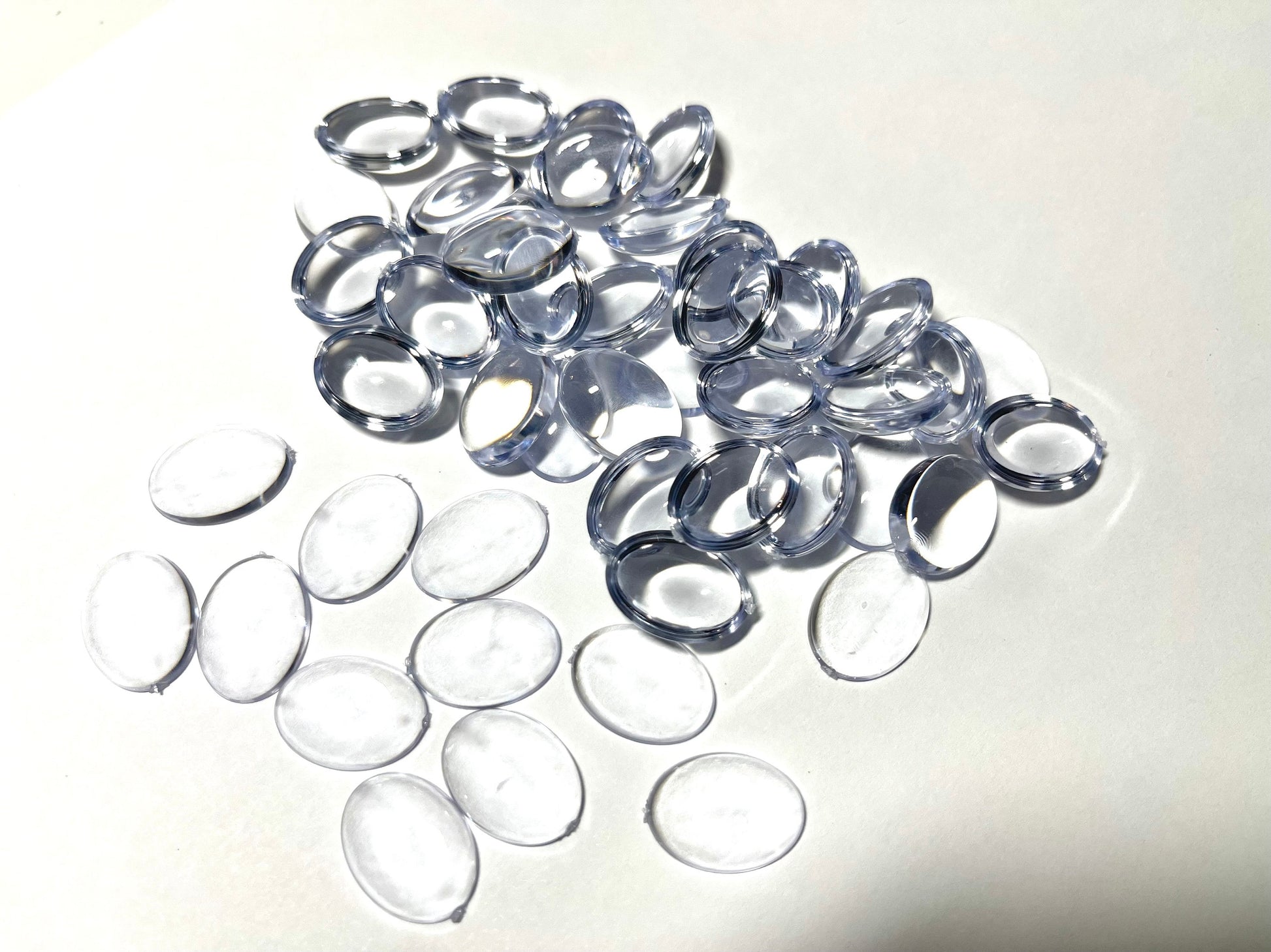 48 pcs Nail color display card/ Oval Tear Heart False Nails Acrylic Nail Art Tips Display palette Swatch Nail Polish Showing