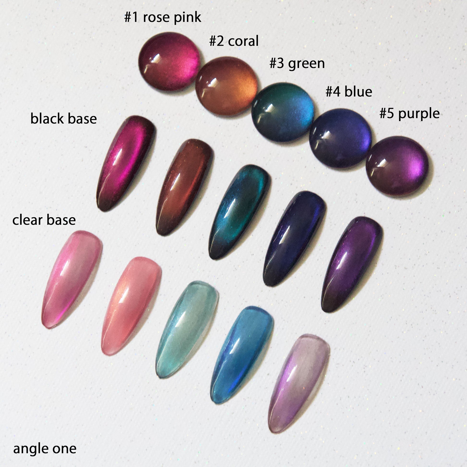 15ml Water Light Iridescent Cat Eye Color Shifts Gel Polish/Magnetic Chameleon Dynamic Galaxy Glowy Pink Purple Blue Nail -Makybling