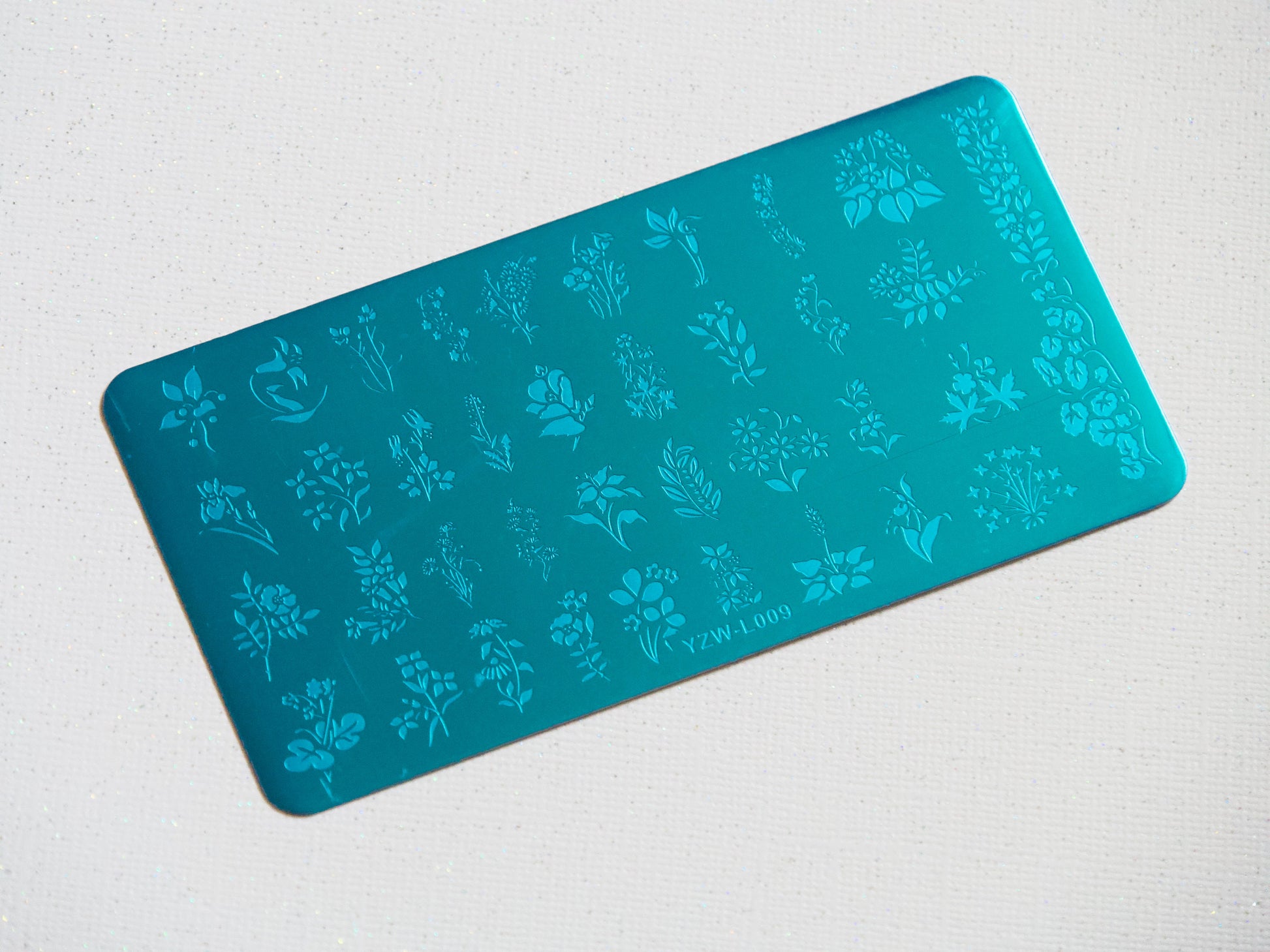 Floral Nail Art Stamping Image Plates