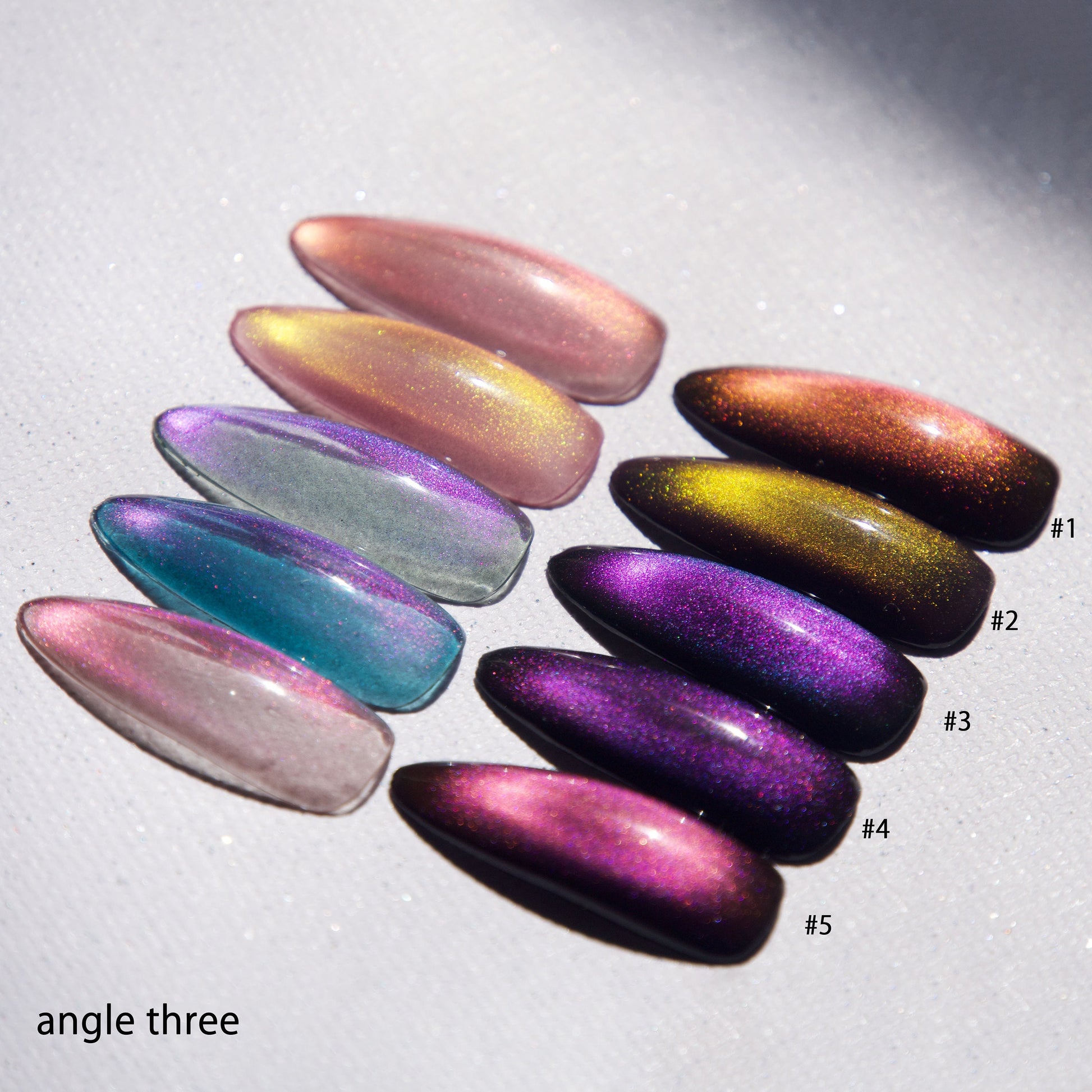 15ml Water Light Iridescent Cat Eye Color Shifts Gel Polish/Magnetic Chameleon Dynamic Galaxy Glowy Pink Purple Blue Nail -Makybling