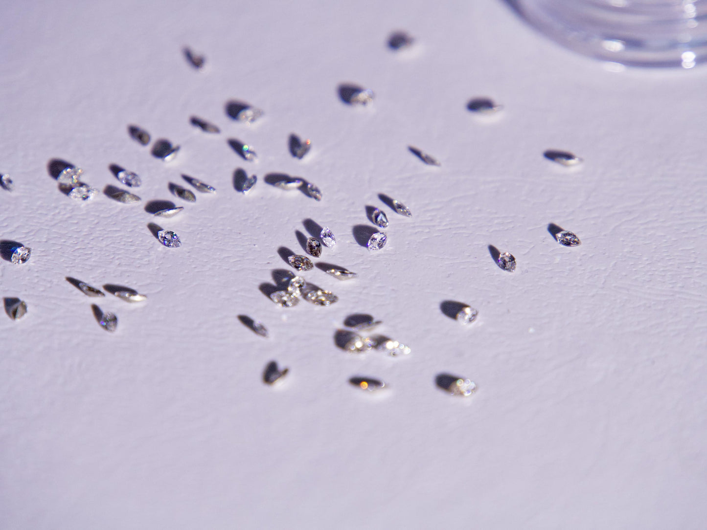 50pcs Mini Zircon Gemstones Nail Decal