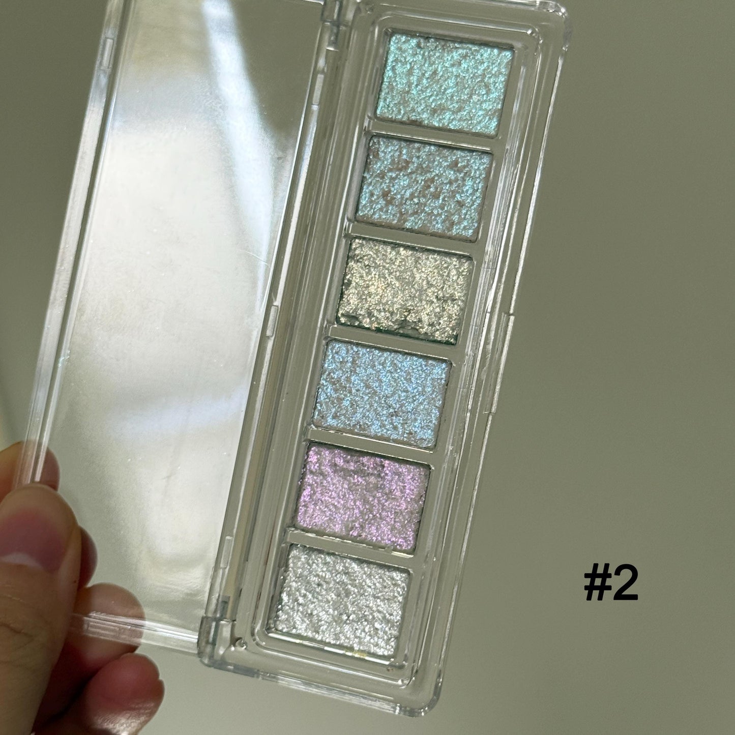 Opal Chrome Nail Art Glitter: Semi Solid Sparkle Pigment