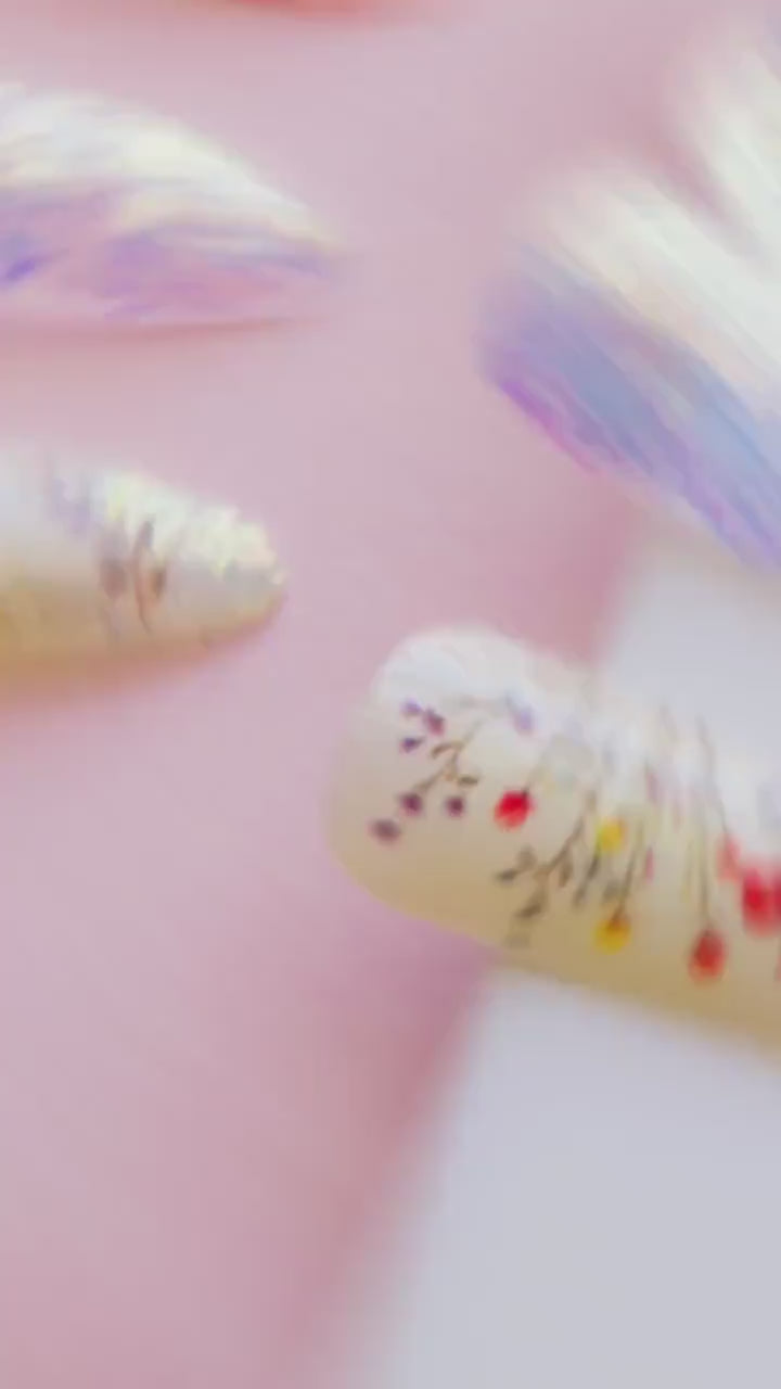 Flower Bouquet Theme nail sticker
