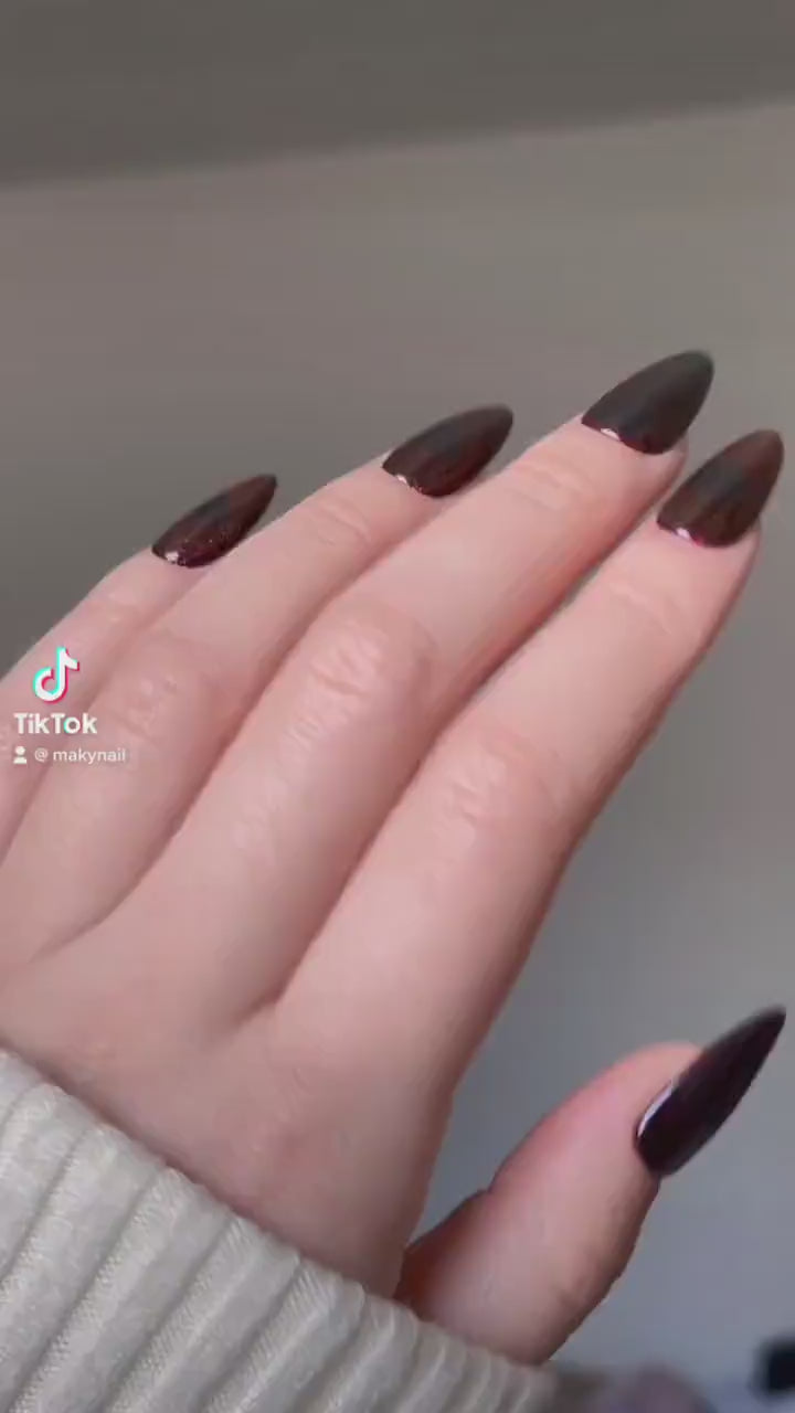 Red Heart Nail Sticker