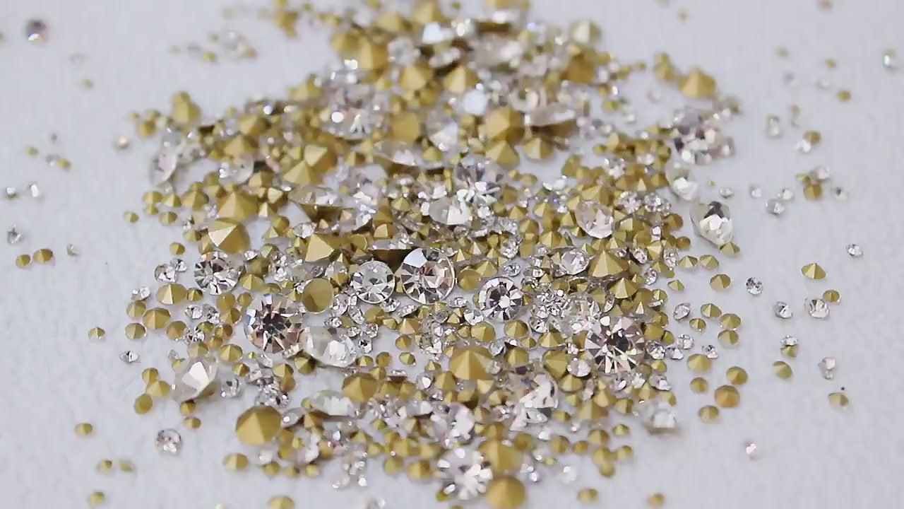 950pcs Pointed Back Rhinestones For Jewelry Nail Supply