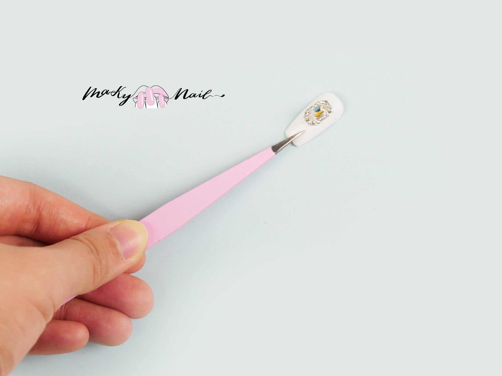 6 pcs Pink Tweezers Set/ Anti-Static Steel Tweezers Set for Craft, Jewelry, Electronics, Nail art tool supply/ Dotting tool
