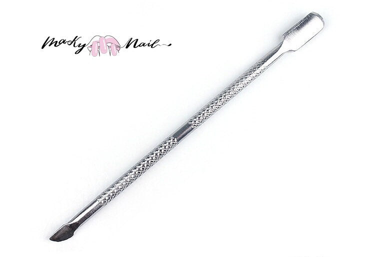 MUST have 1pc Stainless Steel Cuticle Remover/ Double Sided Finger Dead Skin Push/ Nail Cuticle Pusher Manicure Care Tool Scraper