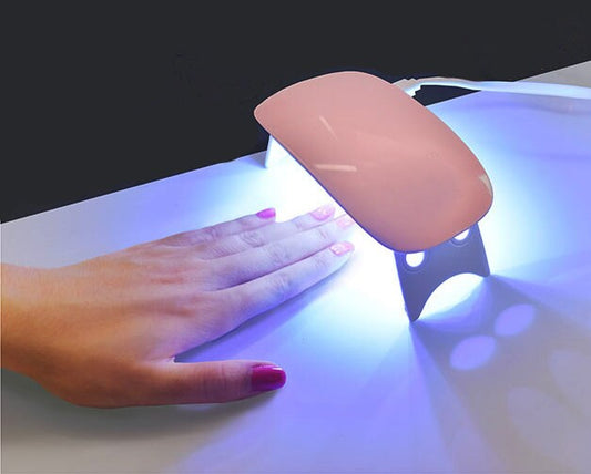 6w UV LED Lamp Nail Dryer Portable USB Cable/ Led Nail Lamp 40s 60s Gel Nail Dryer Home manicure diy light/ uv gel crafts