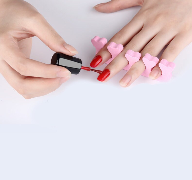 20pcs Pedicure Toe Separators Finger Toes Foam Nail Art tools Pedicure painting Beauty Supply Nail Polish Gel