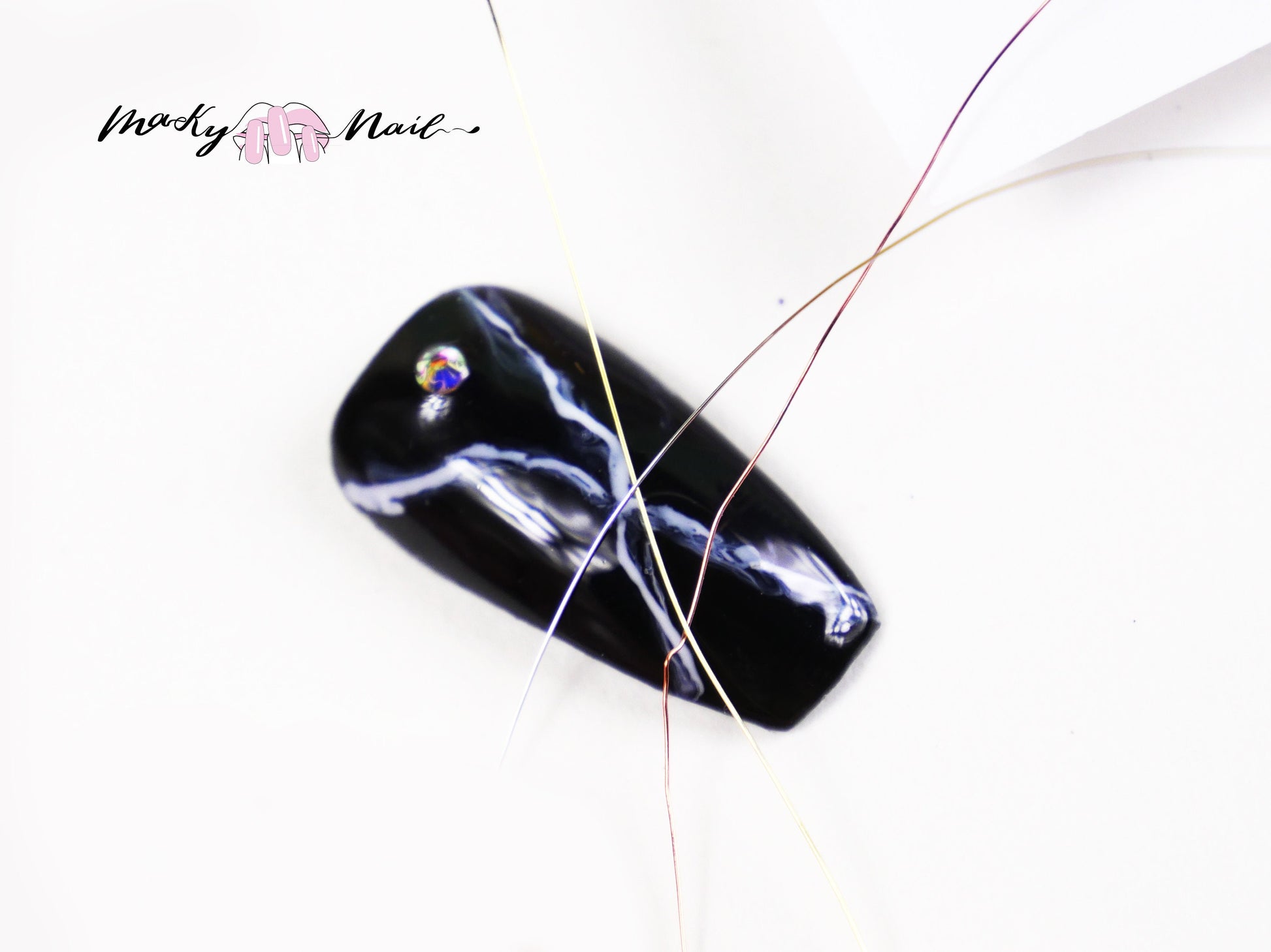 1 Roll silver,rose gold,gold metal wire for nail art nail design/ Nail deco wire 0.2mm