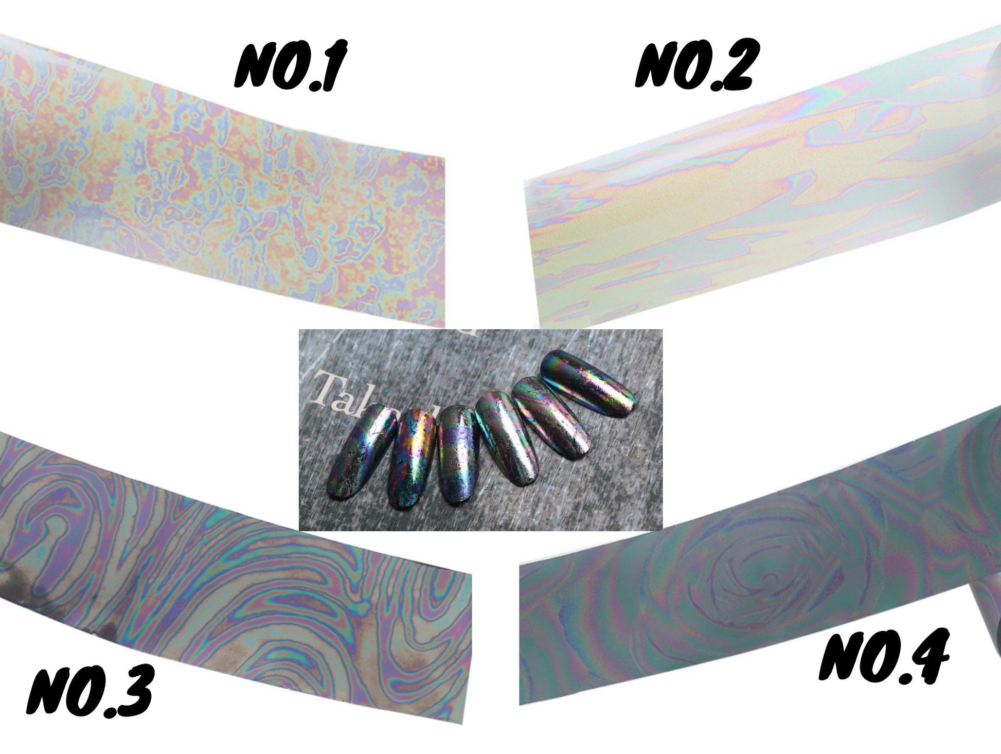 1 Yard Chameleon transfer paper Transfer Foil Nail Art Star Design Sticker Decal/ DIY starry sky theme nail design