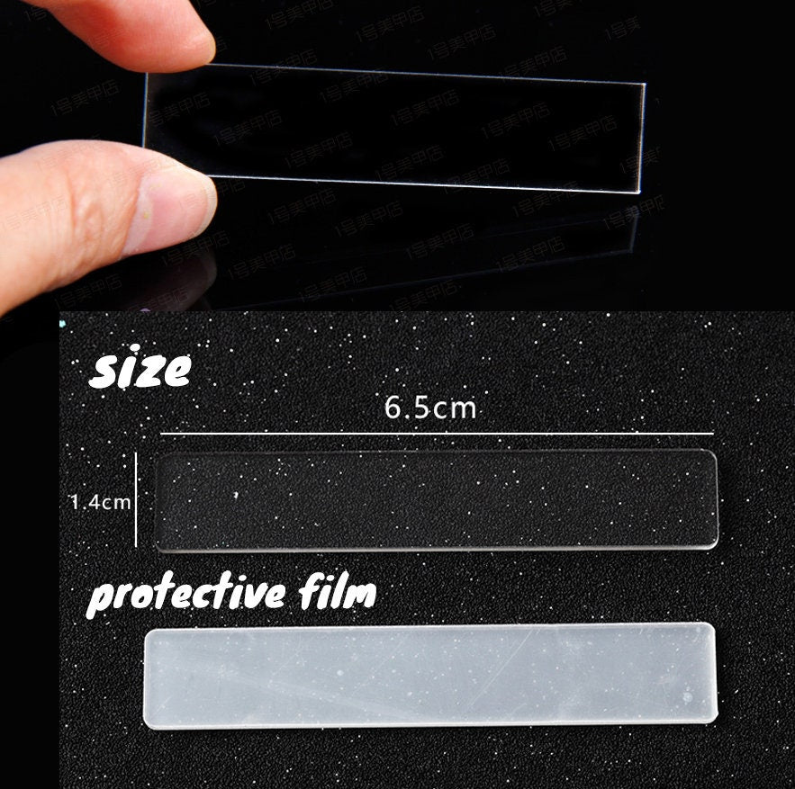20 pcs acrylic-based nail display holder/ Transparent False Nail Tips display board/  Clear Display Stand Clear Acrylic Holders
