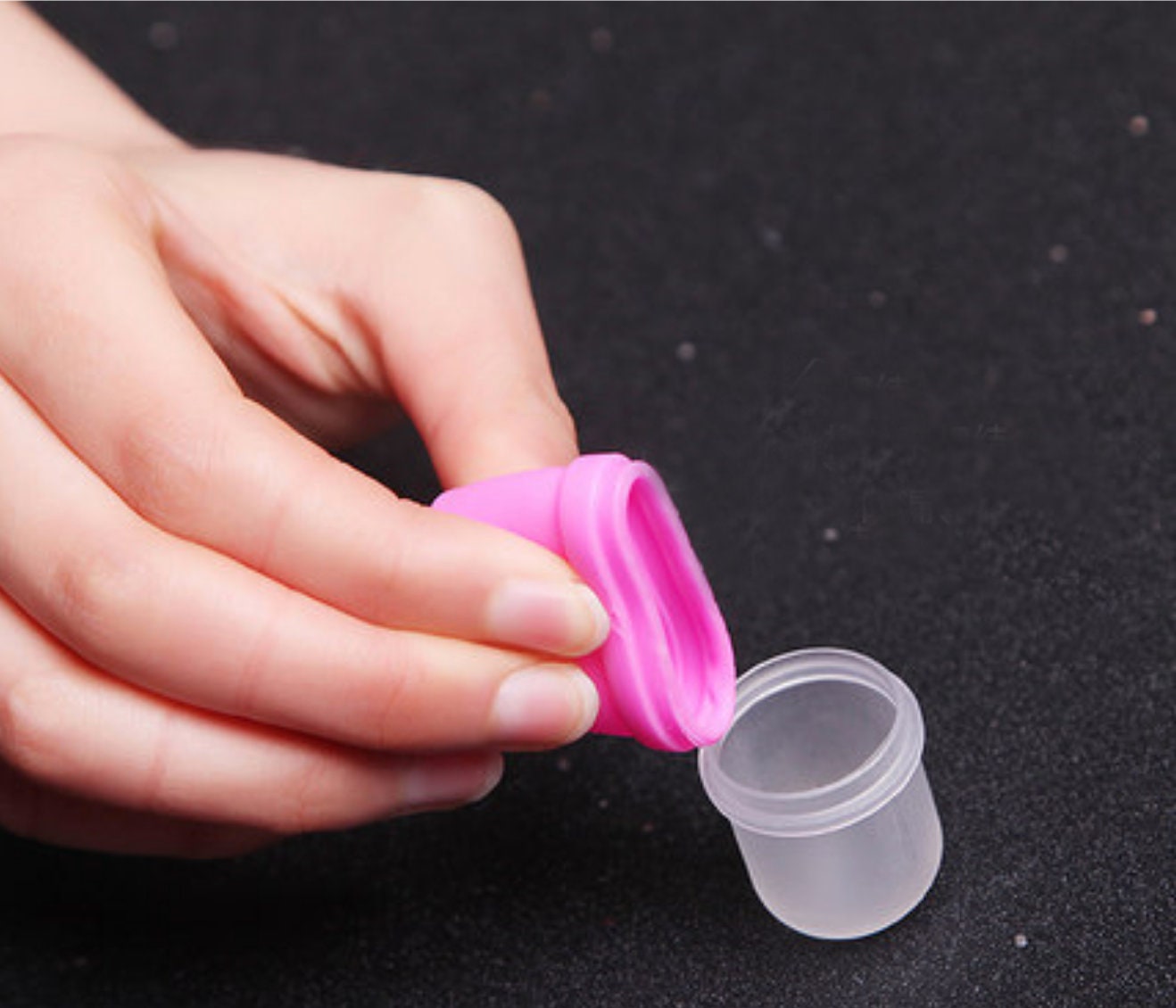 10pcs reusable Soft Rubber Nail Soak Off Cap Cleaner Nail Soakers UV Nail Gel Remover UV Gel Polish Remover Wrap