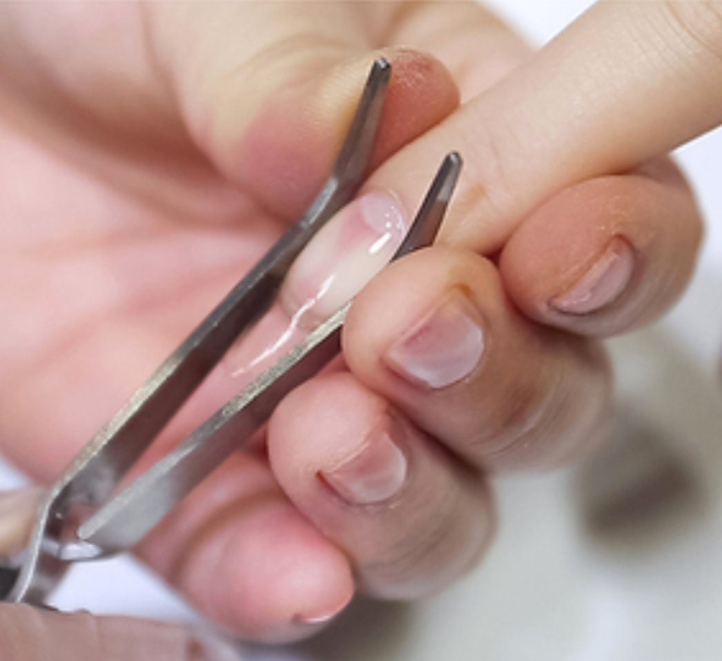 Stainless Steel Nail Pincher Pinching Clamp Tool/Nail Art Curve Tweezer Manicure Tool/Extension nail clip Tweezer Tool