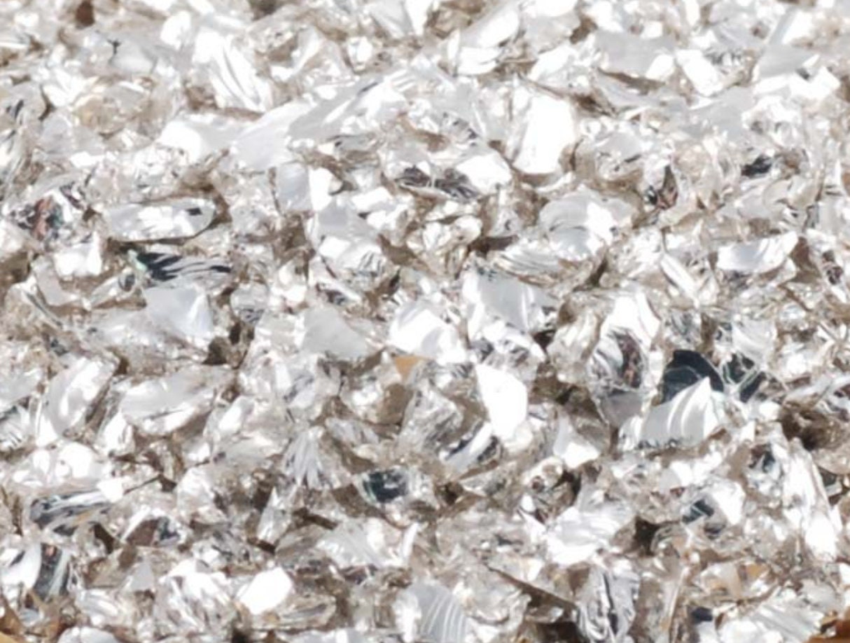 10g Metallic Broken Glass Irregular Stones for nail art/ Metallic rocks