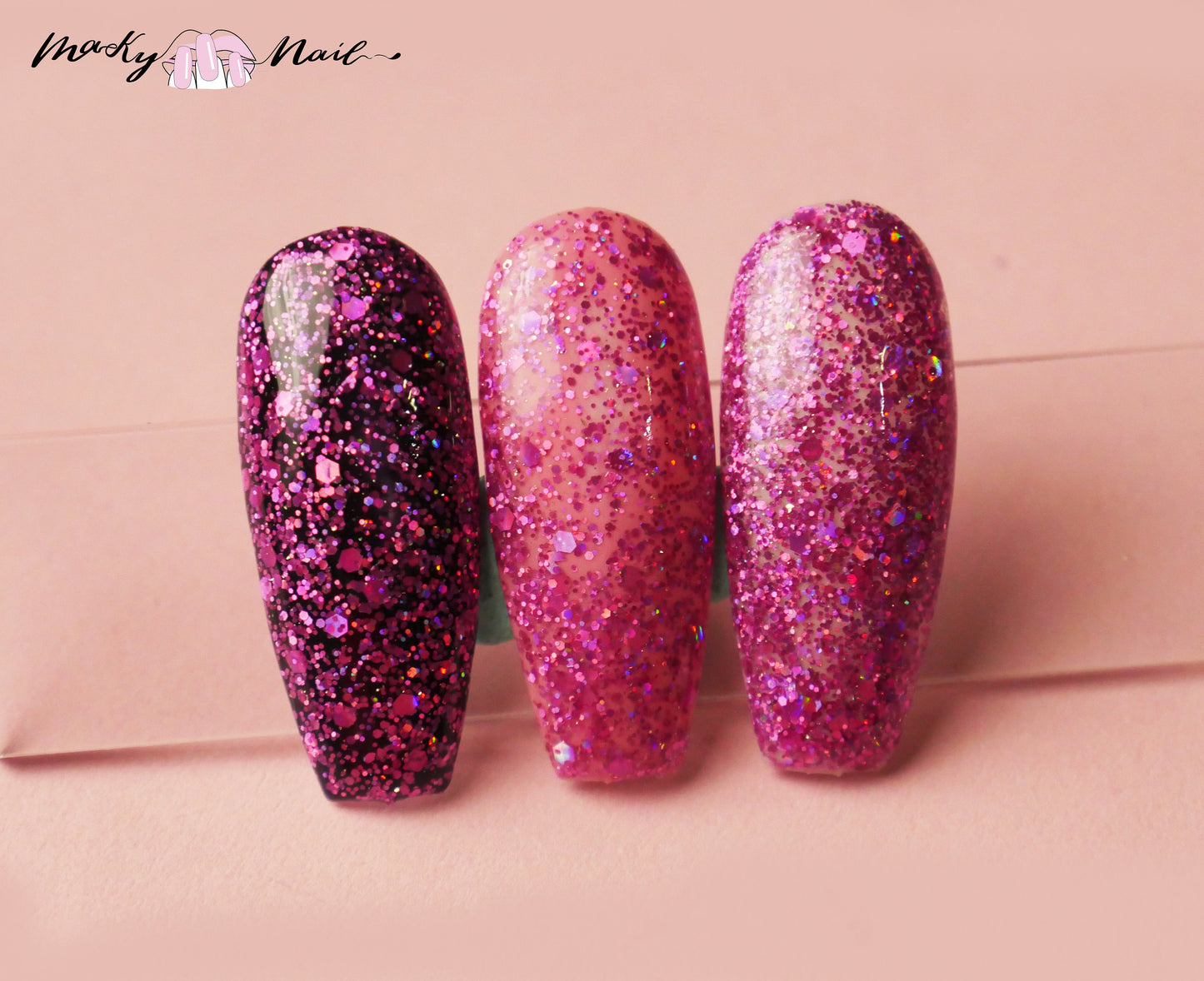 15ml Pink Holographic Glitter UV Gel/ Soak- off Pinky Iridescent guttate Nails Gel Polish/Sparkling UV gel/ Pink galaxy Holo nail gel