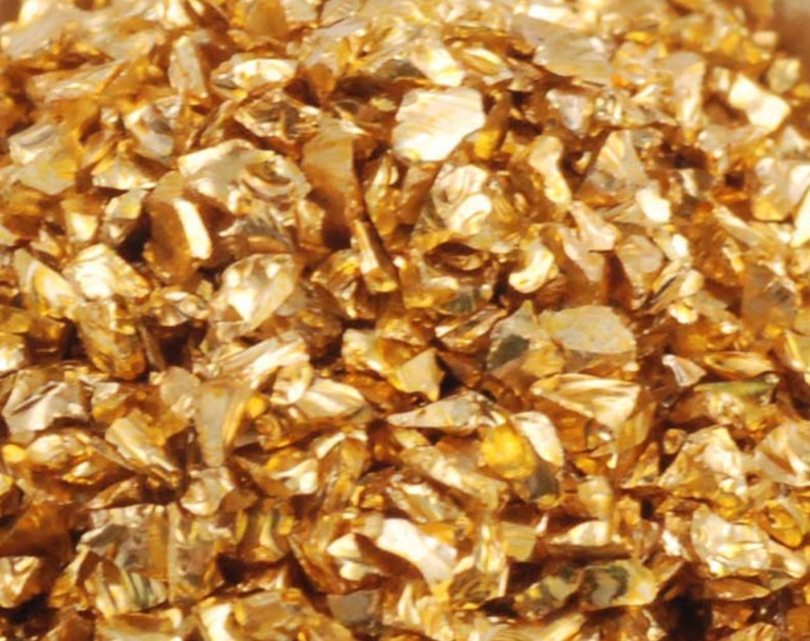 10g Metallic Broken Glass Irregular Stones for nail art/ Metallic rocks