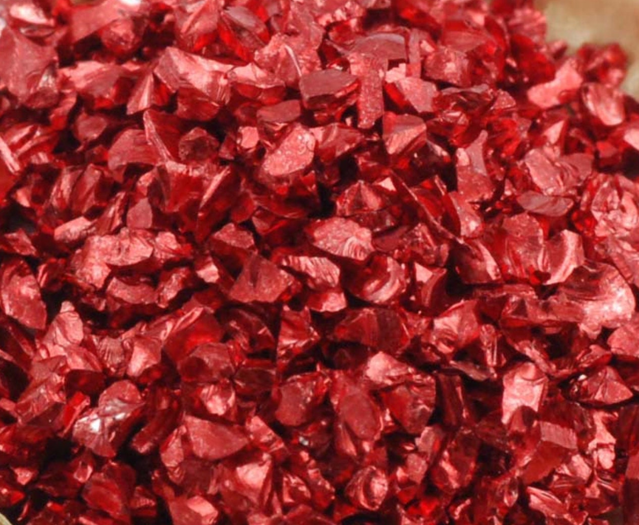 10g Metallic Broken Glass Irregular Stones for nail art/ Metallic rocks