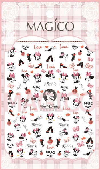 Mickey Mouse Minnie Mouse Nail Decals – MakyNailSupply