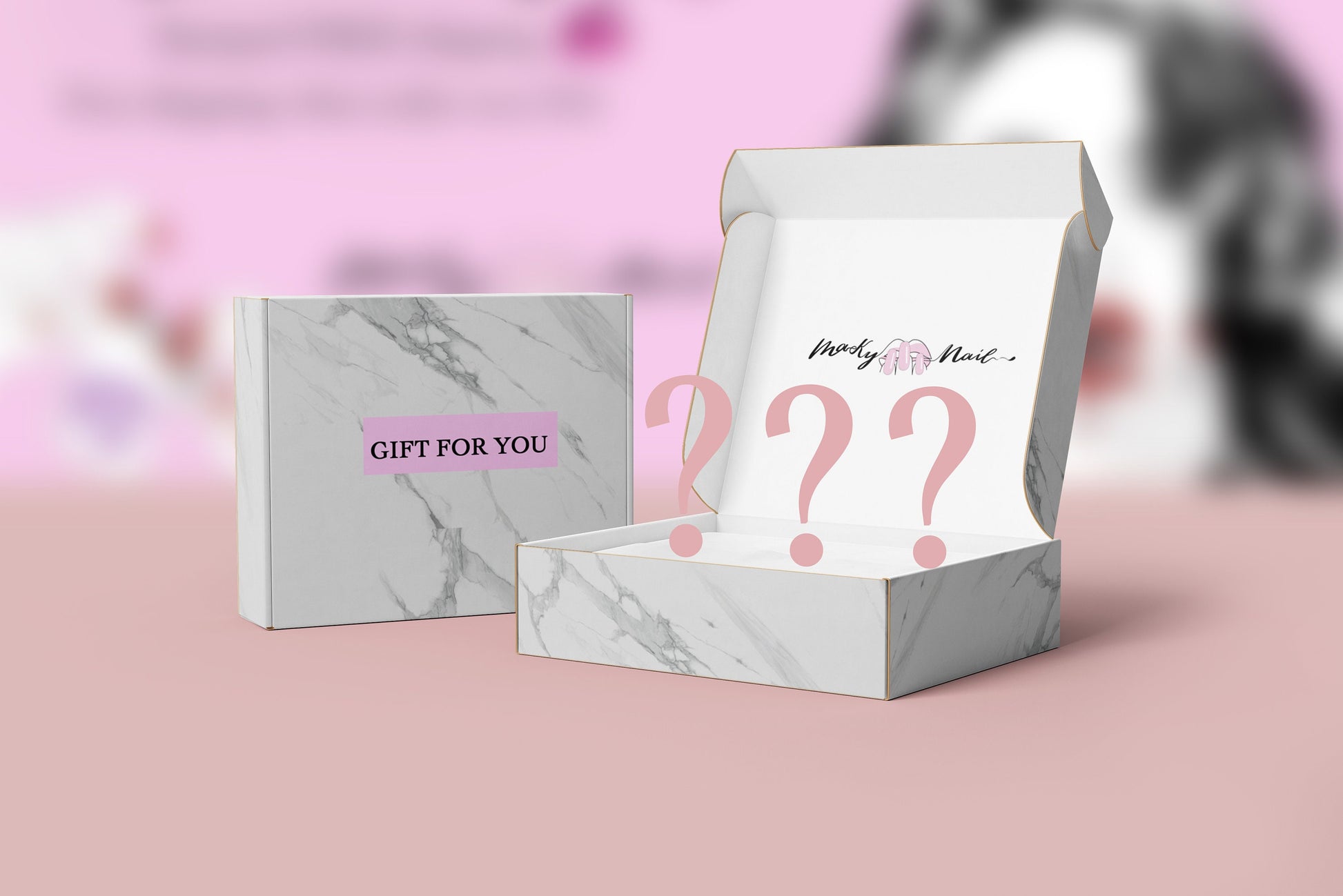 Mystery Nail Box Exploring Box for her, Surprise Box for nail lover, S –  MakyNailSupply