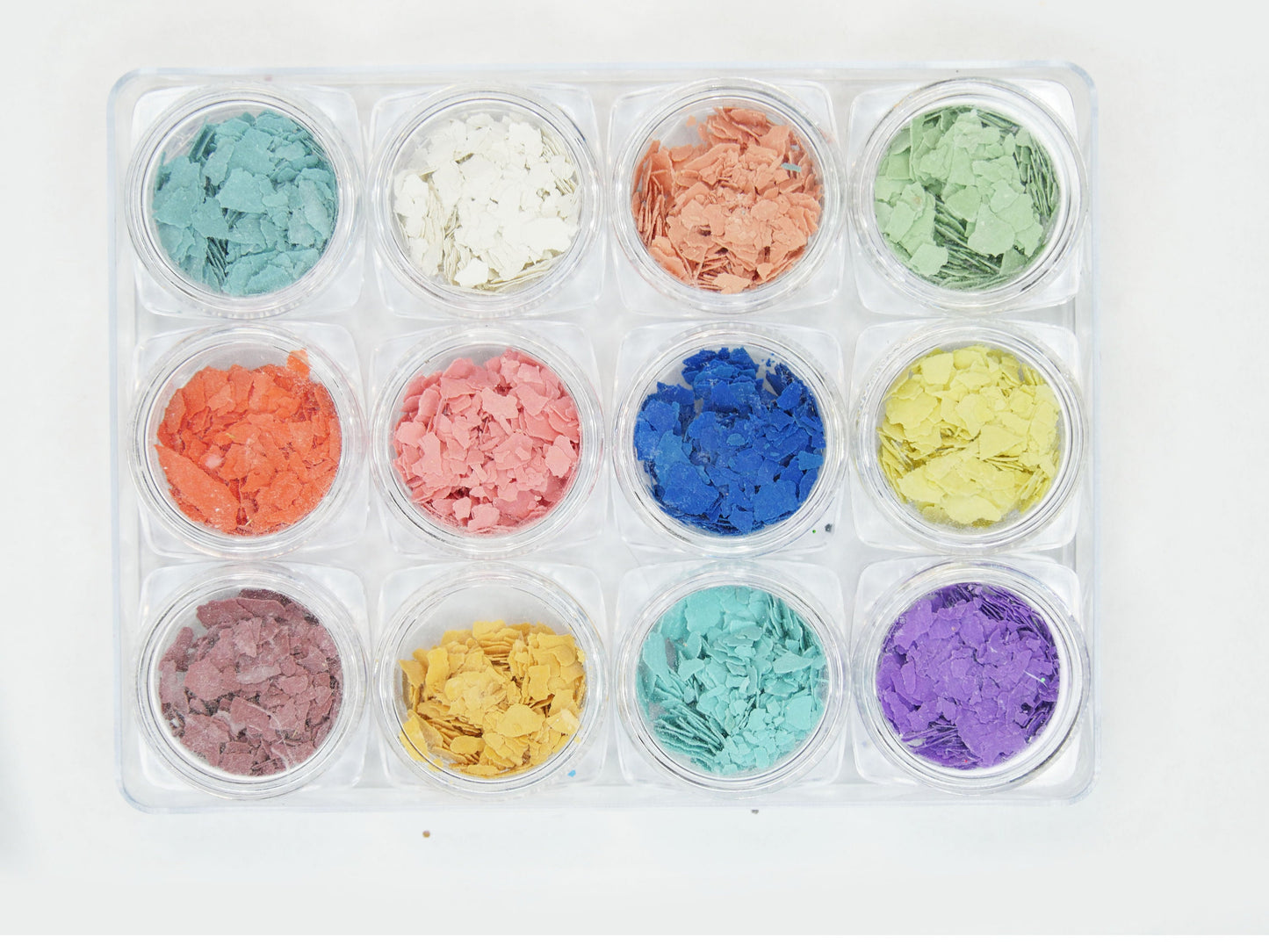 12 cases fragment chips nail decoration/ Matt slice Nail flakes DIY nail deco