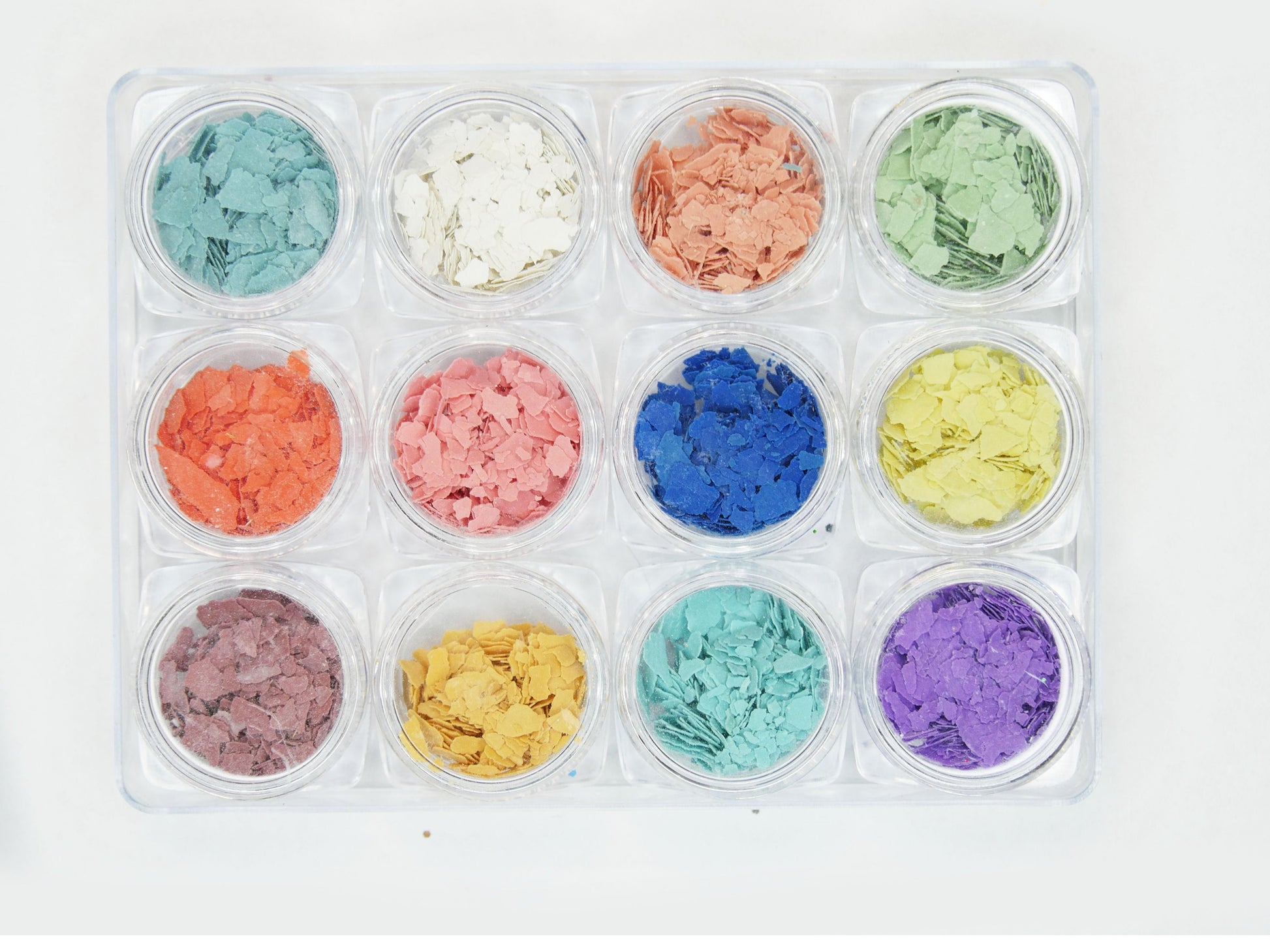 12 cases fragment chips nail decoration/ Matt slice Nail flakes DIY nail deco