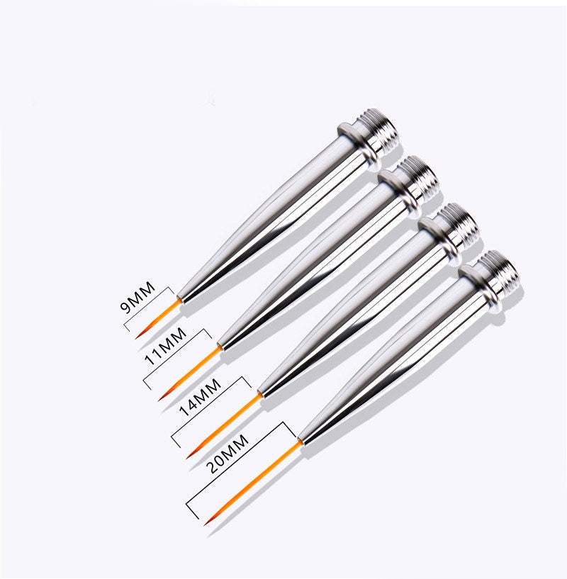 Nail Detailing Brush/ Chameleon Electroplate Brush Set for Detailing Striping Nail Art Brushes, liner brush, Painting Brushes set