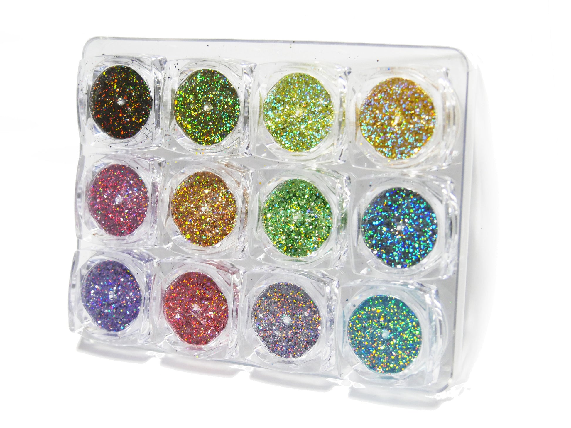 Halo Powder Glitter For Nail Art Design/Rainbow Pigment Glitter Nails/ Holographic Nails starry film illusion laser color changing sequins
