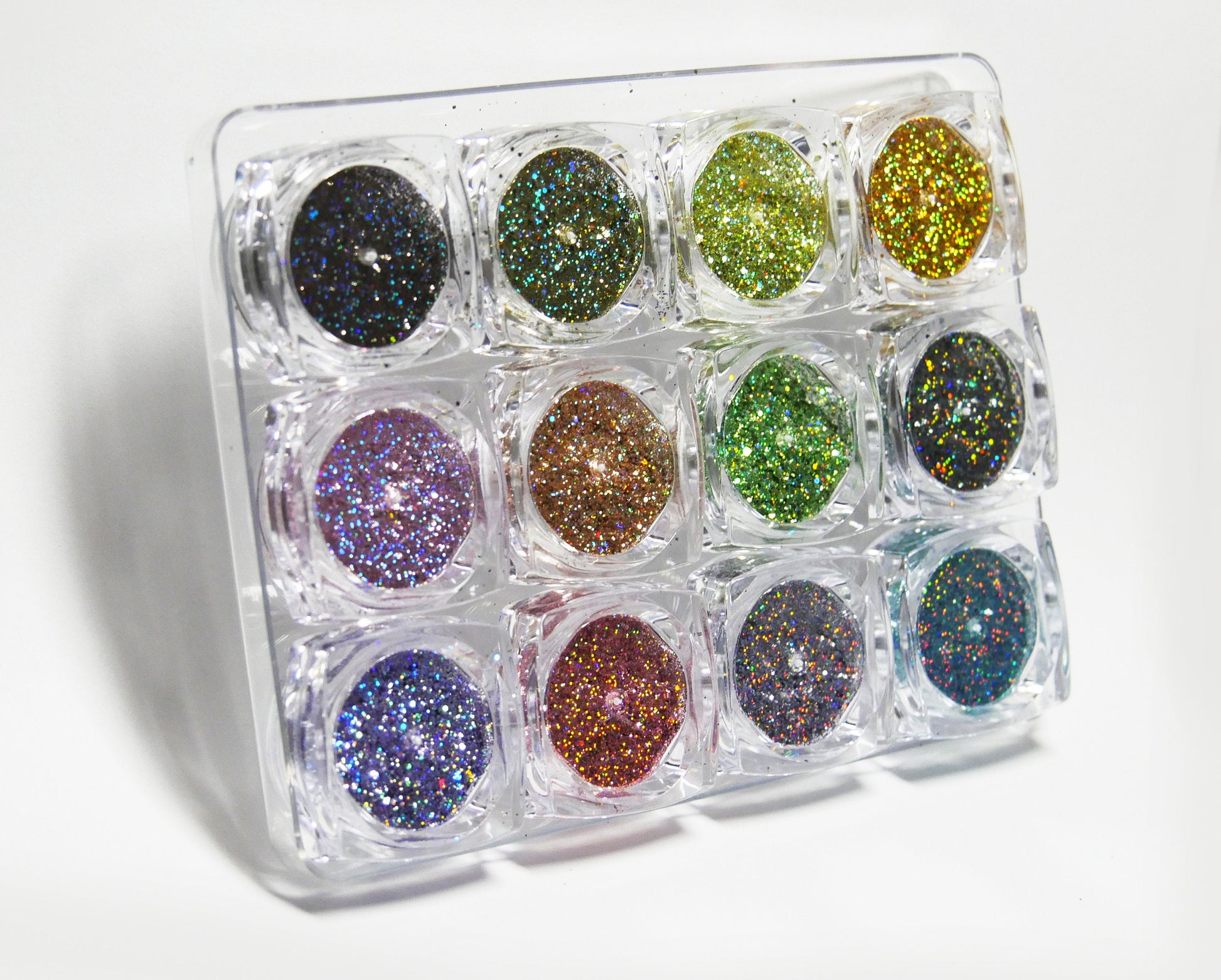 Halo Powder Glitter For Nail Art Design/Rainbow Pigment Glitter Nails/ Holographic Nails starry film illusion laser color changing sequins