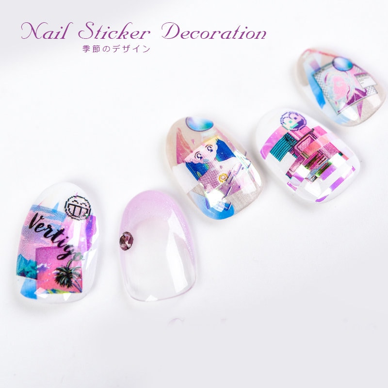 80's Sailor Moon Nail Sticker