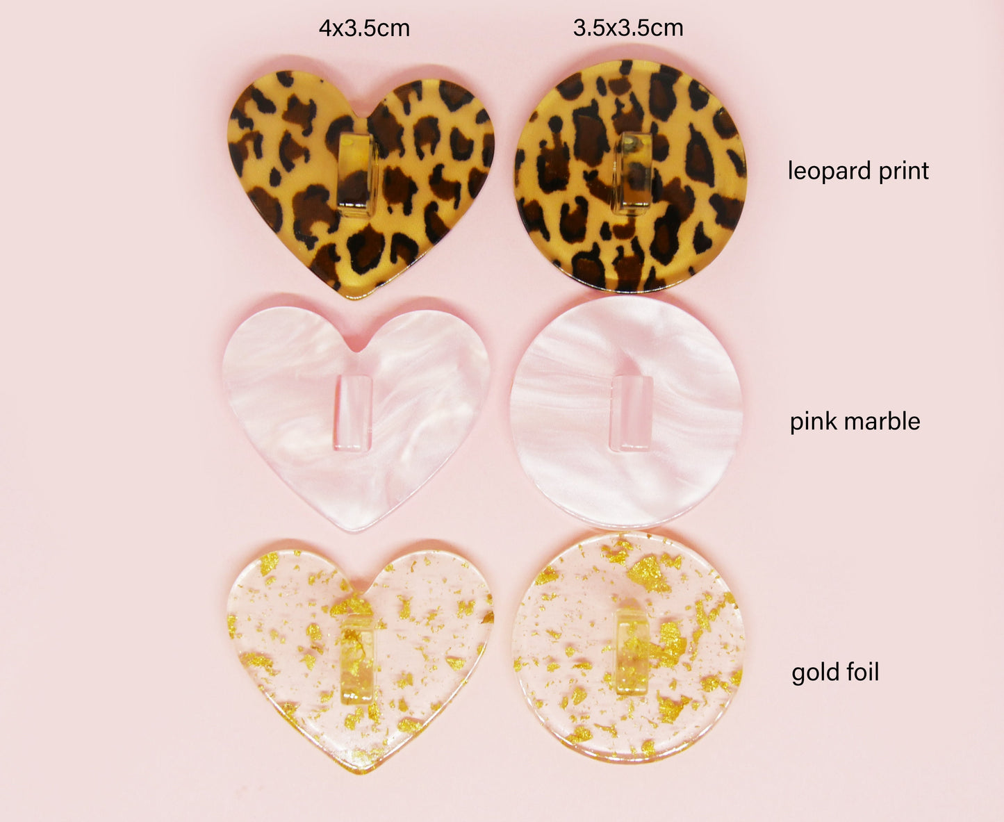 Heart False Nail Display Stand Holder Press On Nail Tips Practice Holder Marble Manicure DIY Tools Instagram Nail Display Pedicure Manicure