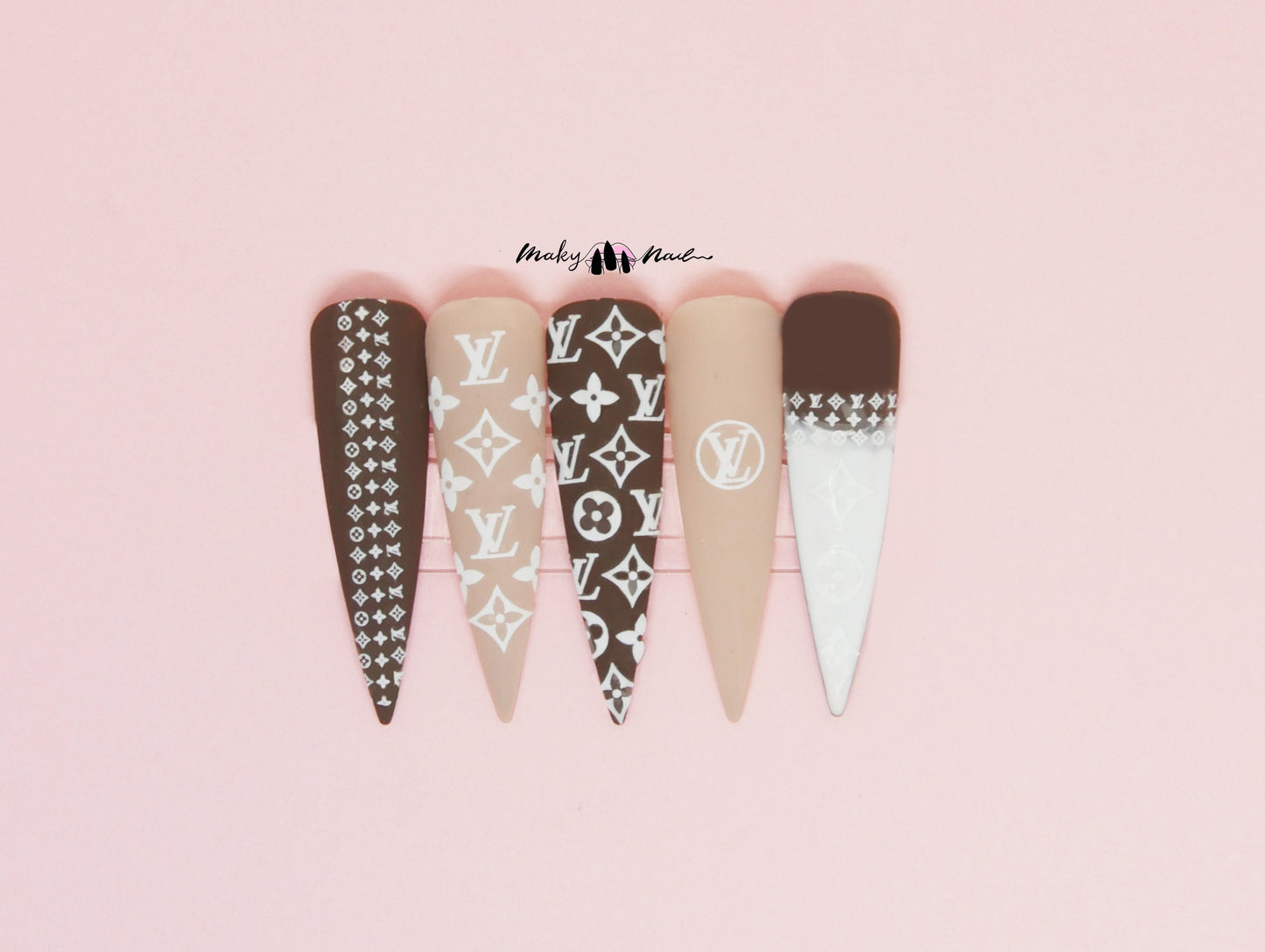White Nail Art Stickers Self Adhesive/ Pro Ultra-thin Instagram nail sticker