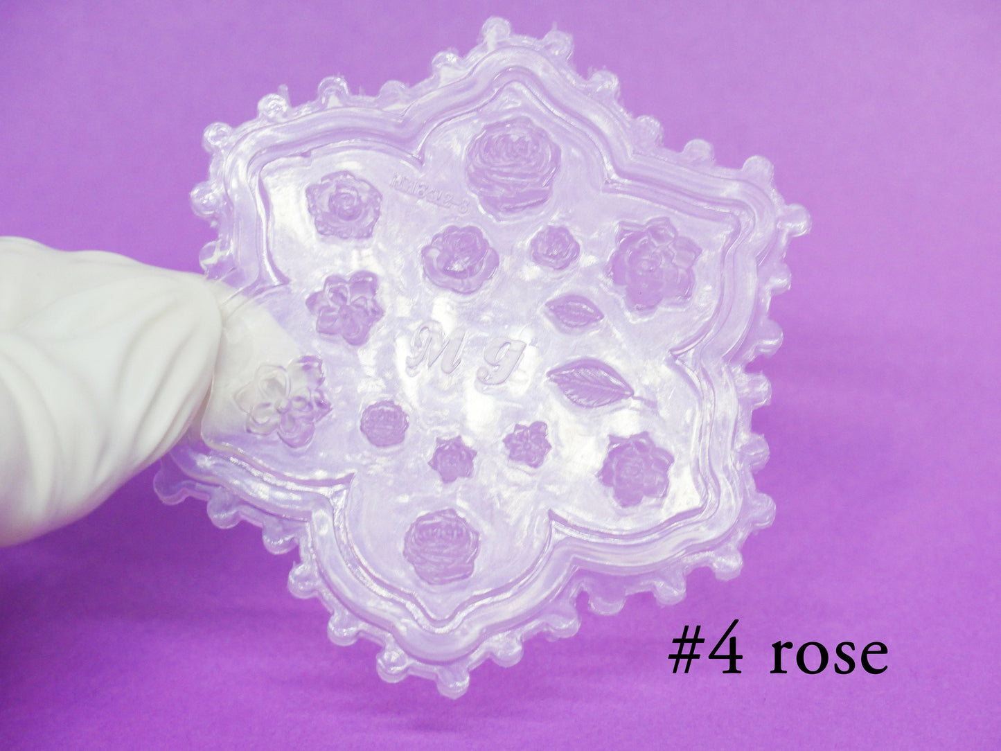 Floral 3D Acrylic Mold for Nail Art DIY Decoration Design/ UV gel Sculpture Mold Silicone Flower leaf Template Manicure