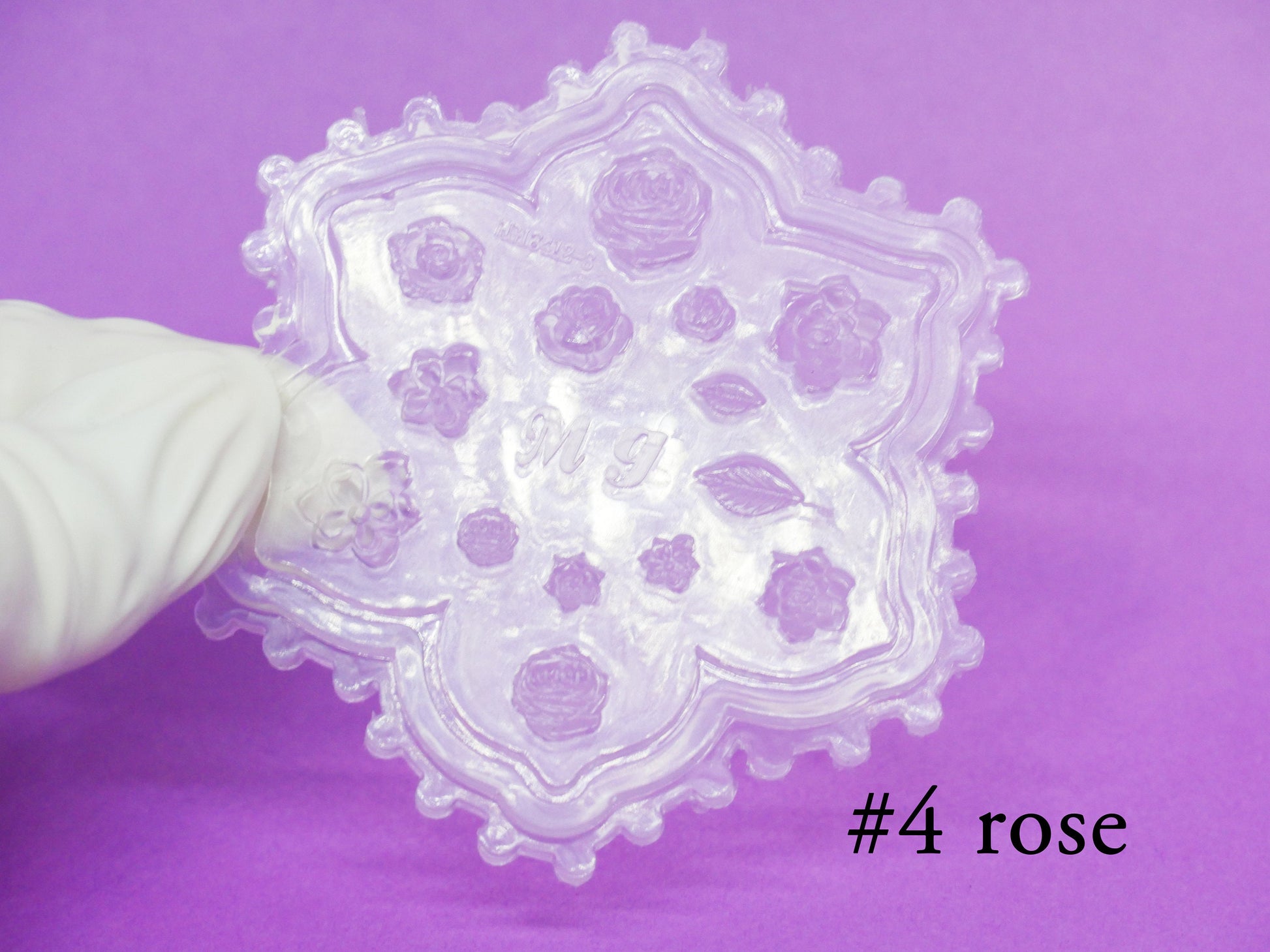 Floral 3D Acrylic Mold for Nail Art DIY Decoration Design/ UV gel Sculpture Mold Silicone Flower leaf Template Manicure