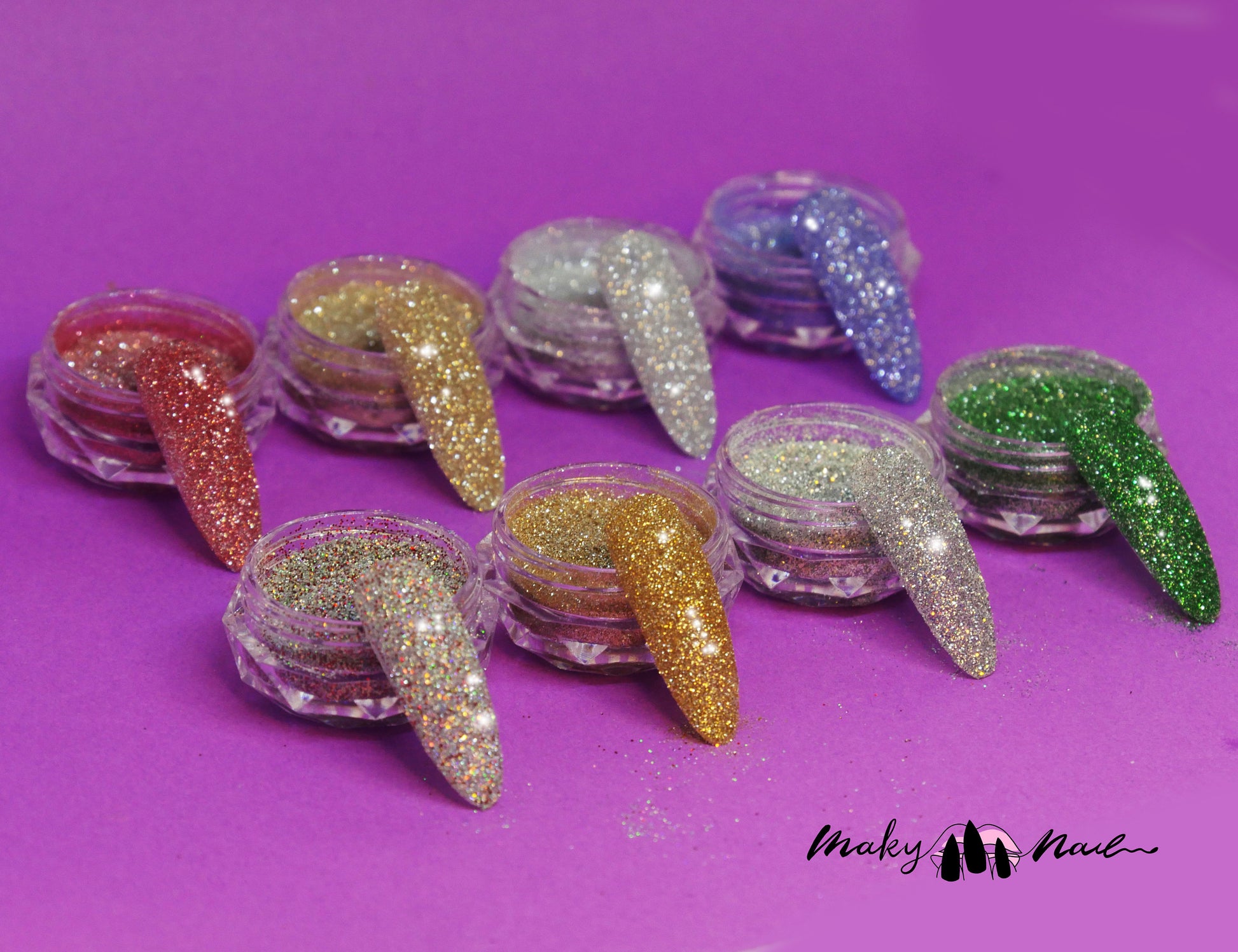 Diamond Shimmer Sparkle Glitter for nail design/ 1 Jar Microfine Manicure Pedicure Crystal Powder Nail Supply