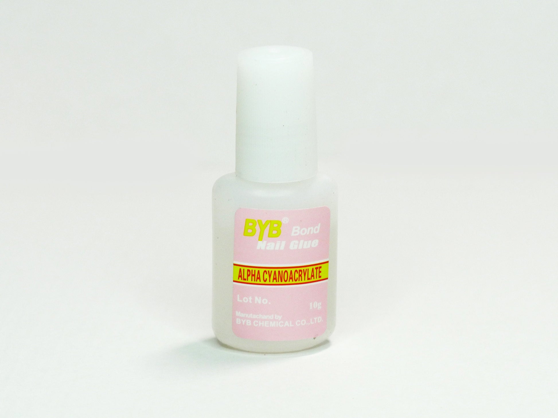 Fast Dry 10g Nail Glue with Brush Nail Bond Acrylic Glue Adhesive, Perfect for False Acrylic Nail Art, Glitter,Gems, Nail Tip Applications
