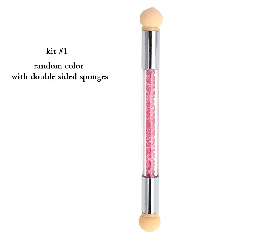 Nail art Sponge Heads Gradient Brush/ Shade Maker Pen