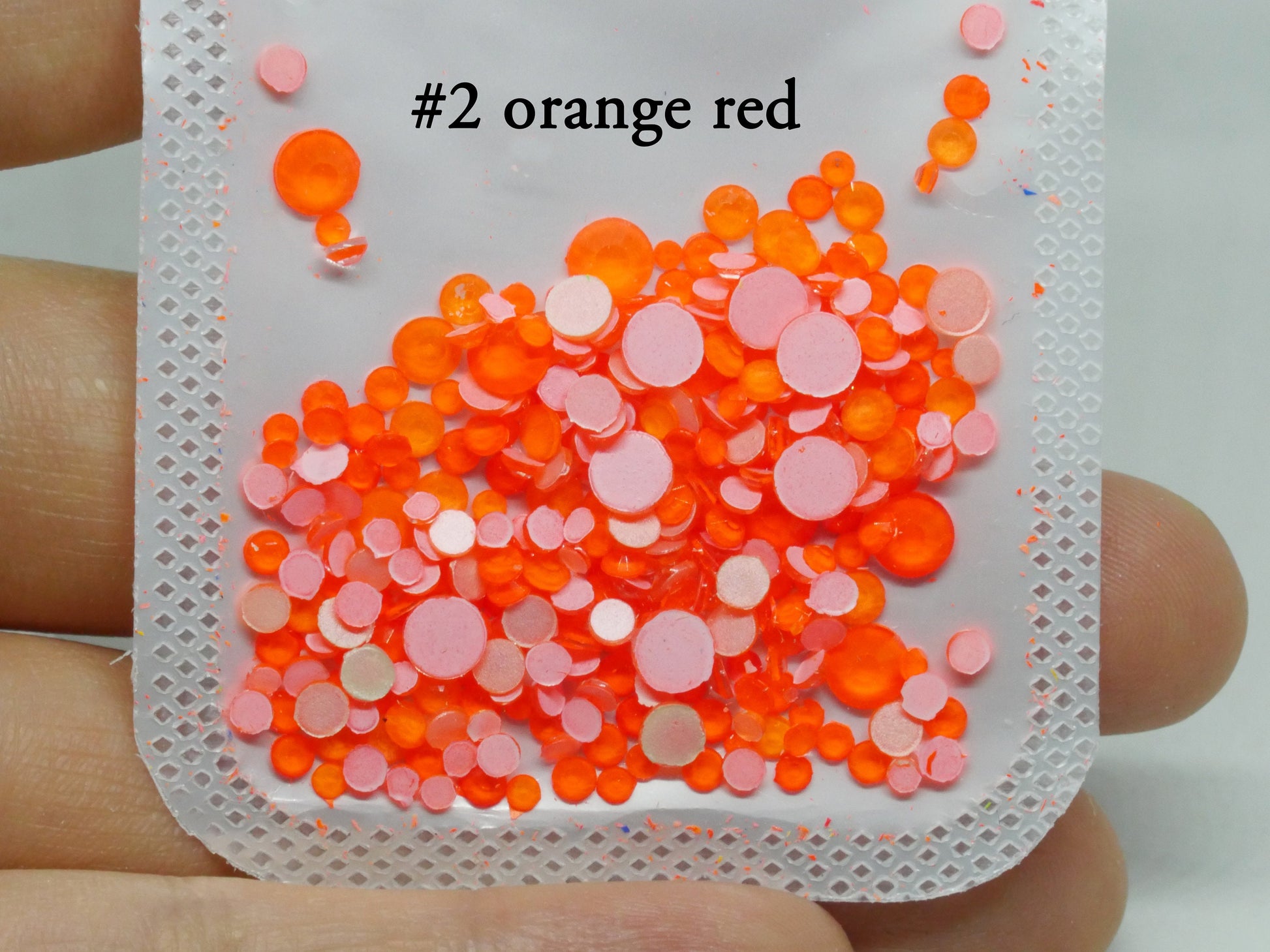 Mixed Glow in the Dark Neon Rhinestone/ Non Hot fix flat back nail Art Deco