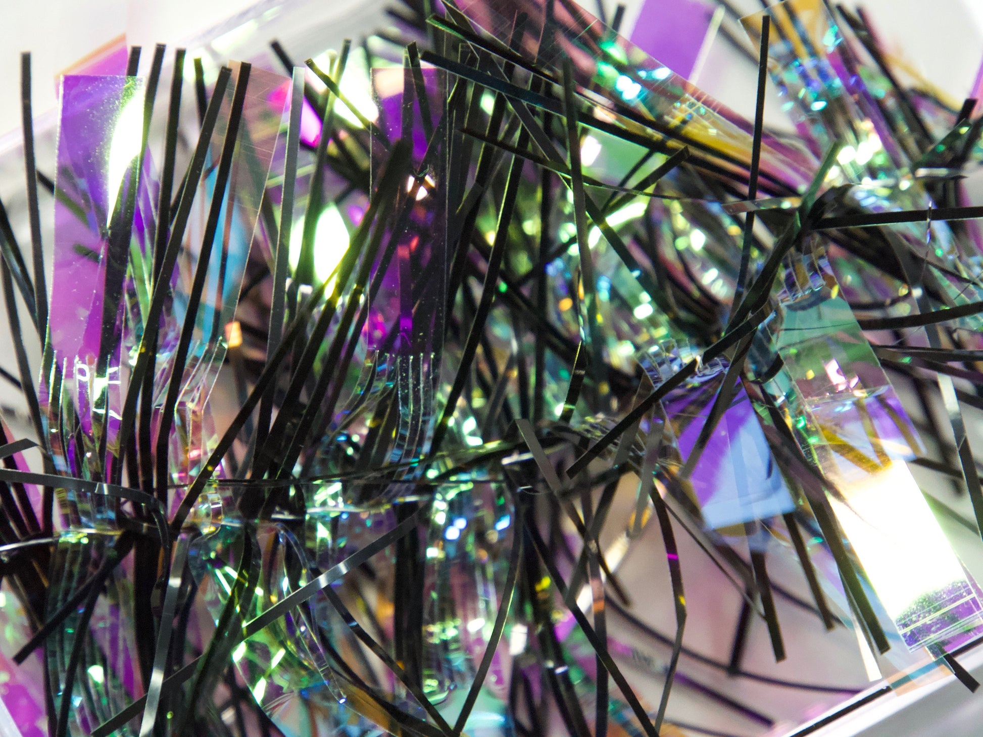 Glass Candy Paper Nail Art Decal/ DIY Polar Lights nail mirrored design/ Aurora Chameleon Ice Paper Nail Supply Nail polish UV gel