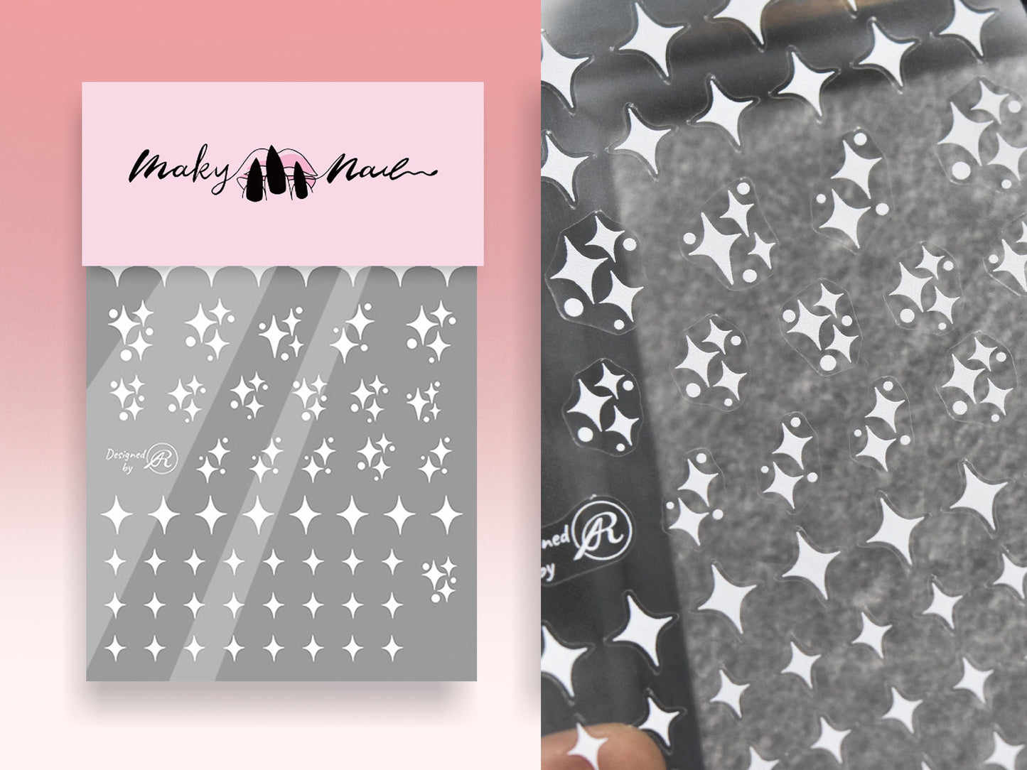 Twinkle, winkle, little star nail stickers